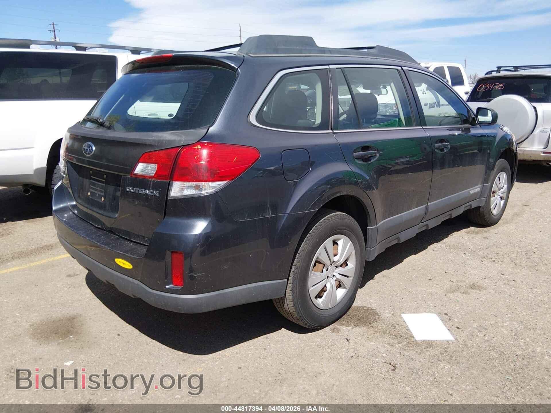 2012 SUBARU OUTBACK - VIN: 4S4BRCAC8C3259763 - Фото 4