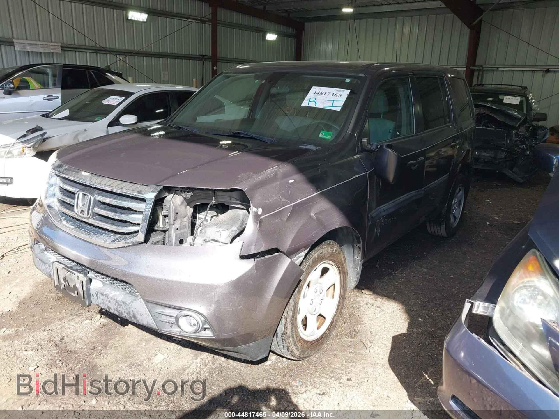 2015 HONDA PILOT - VIN: 5FNYF3H24FB012834 - Фото 2