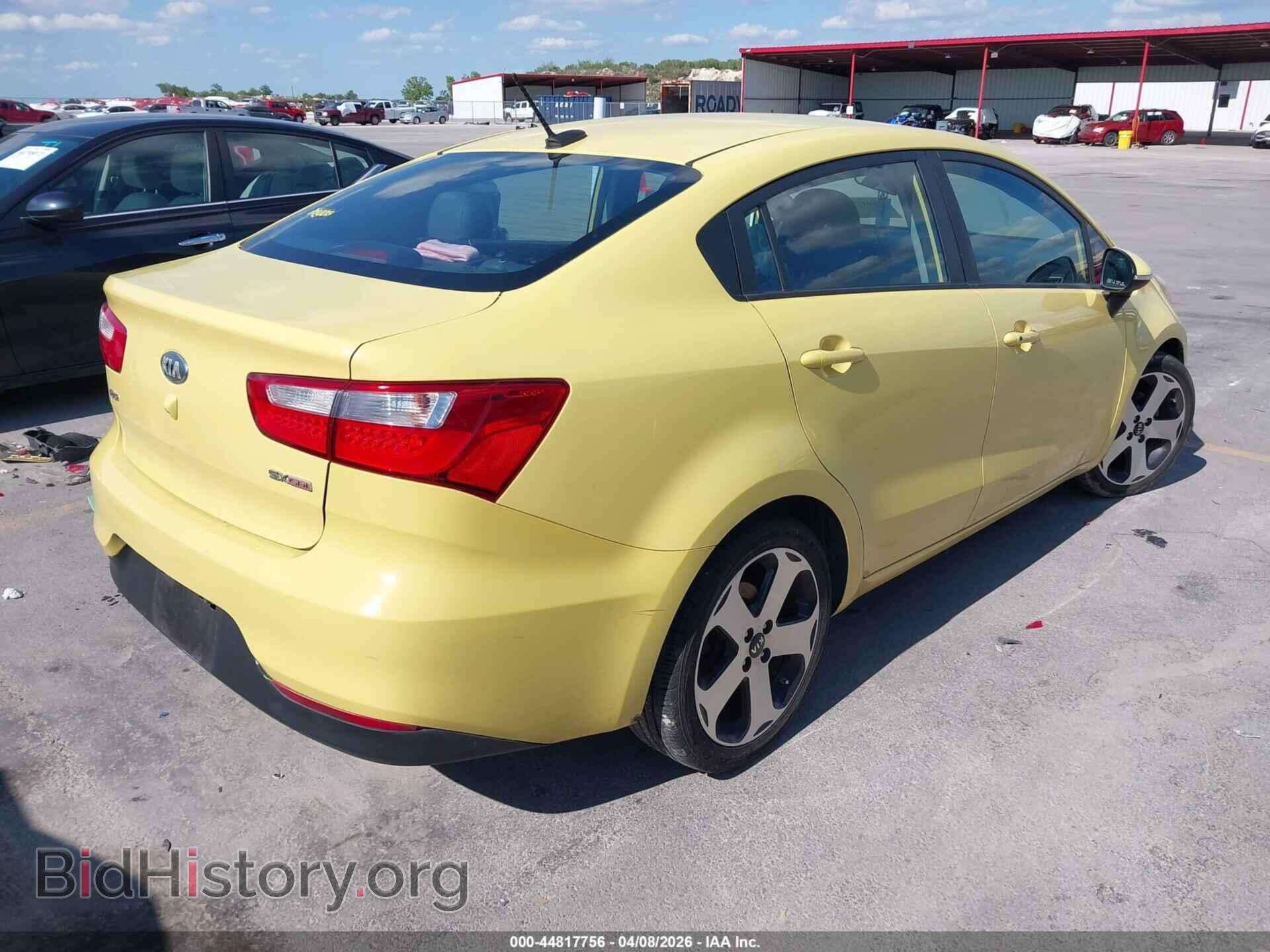 2016 KIA RIO - VIN: KNADN4A30G6668694 - Фото 4