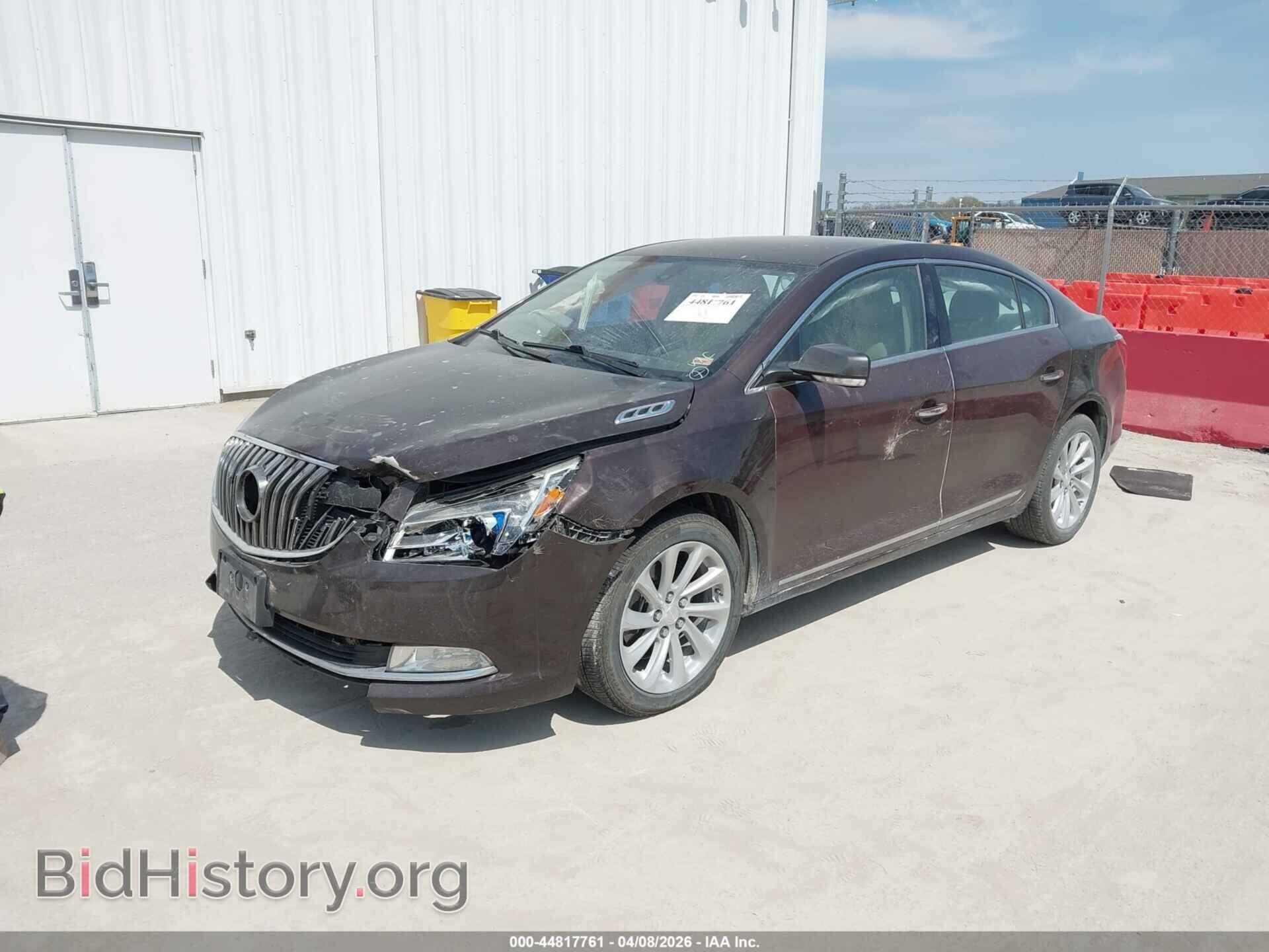2016 BUICK LACROSSE - VIN: 1G4GB5G30GF166432 - Фото 2