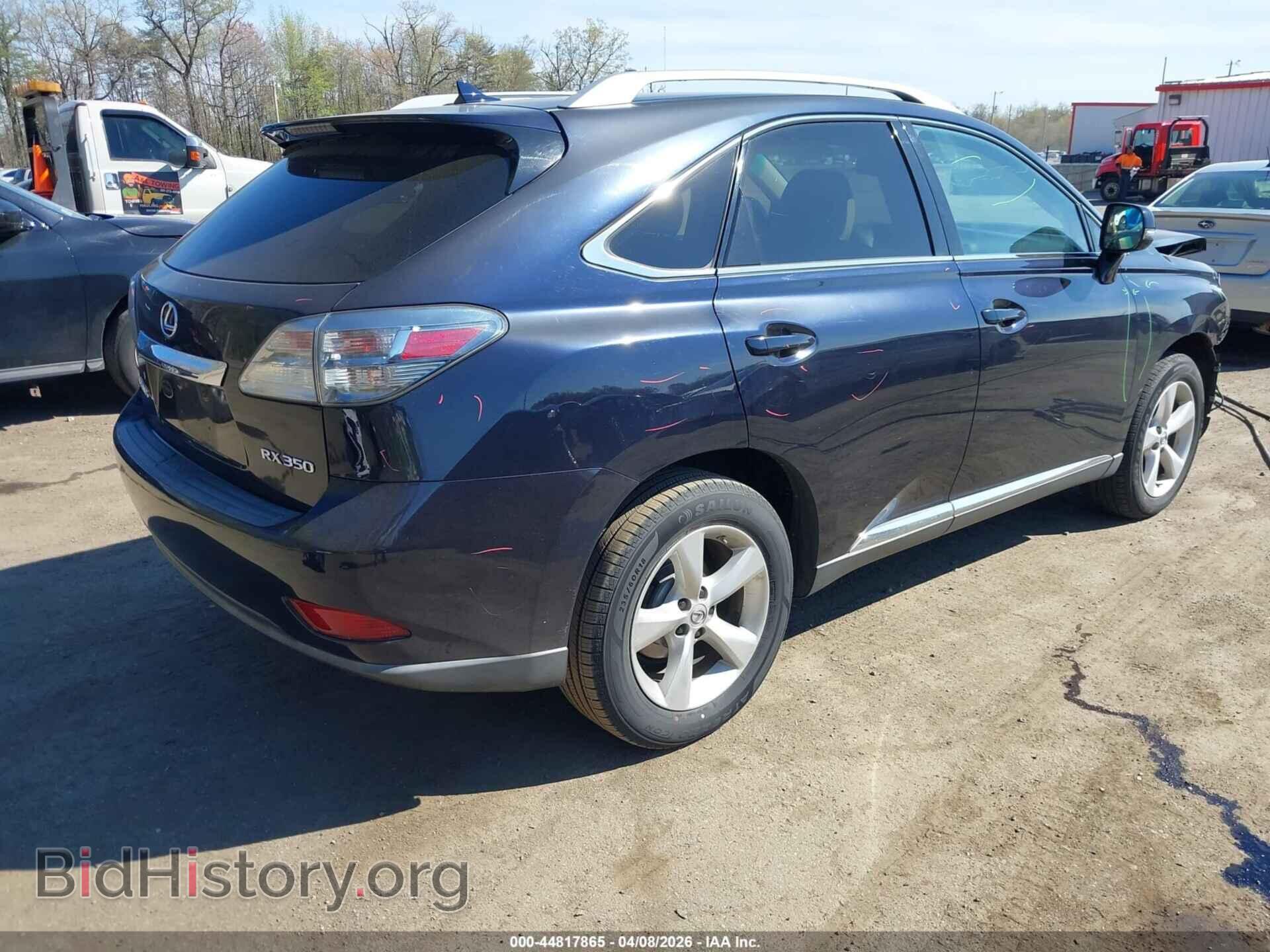 2010 LEXUS RX 350 - VIN: 2T2BK1BA2AC063537 - Photo 4