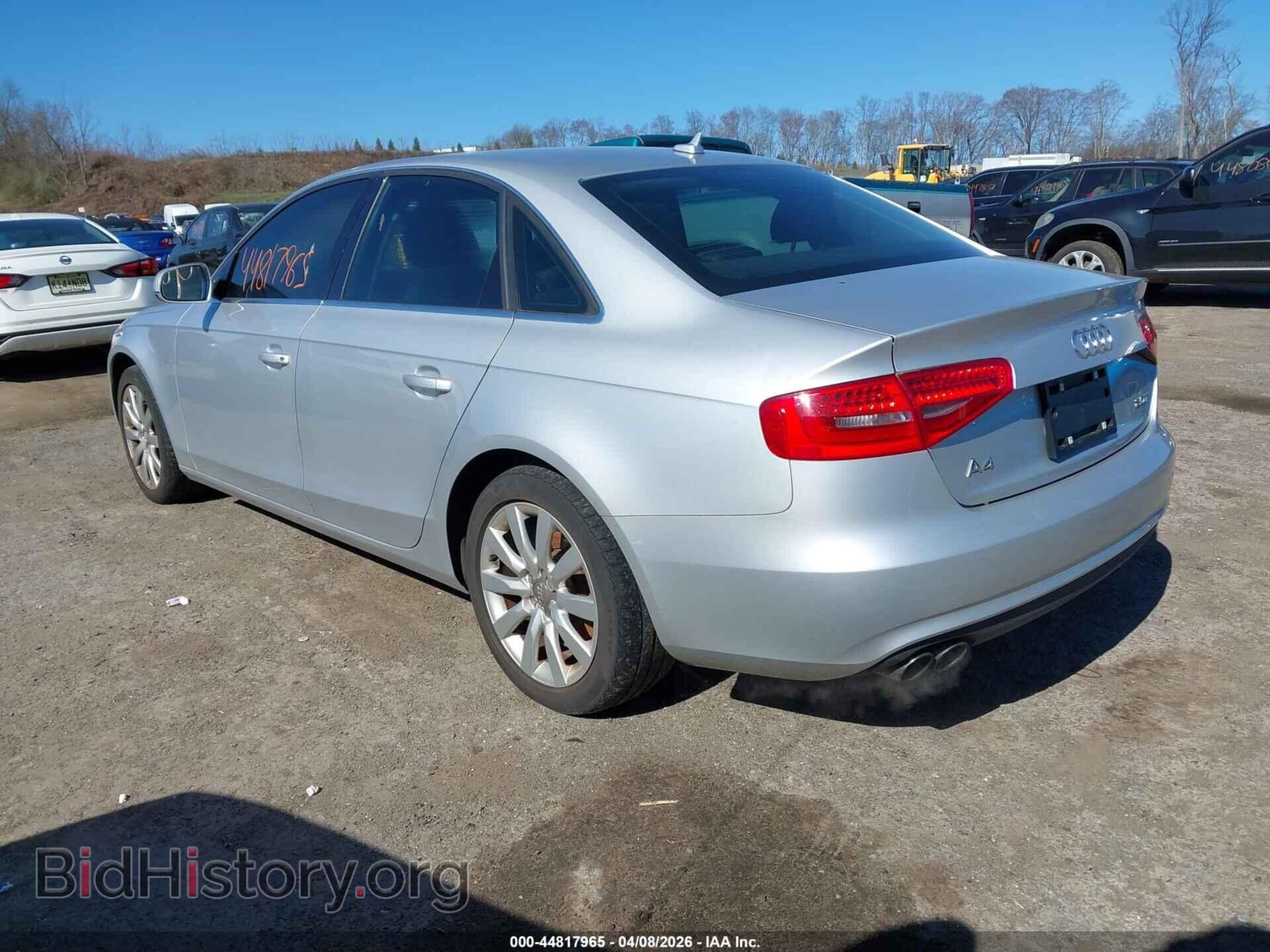 2013 AUDI A4 - VIN: WAUAFAFL2DN010240 - Фото 3