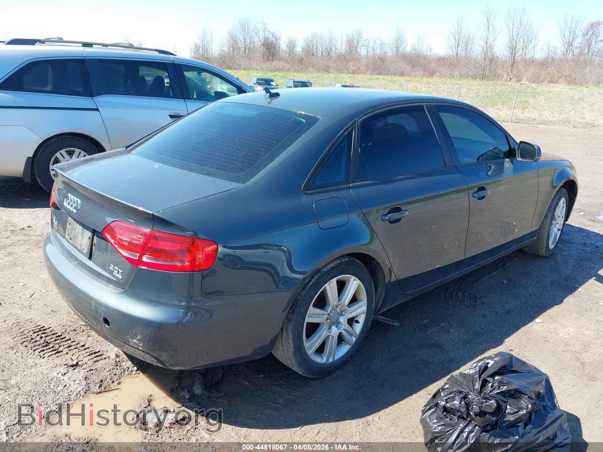 2010 AUDI A4 - VIN: WAUBFAFL7AN021069 - Photo 4