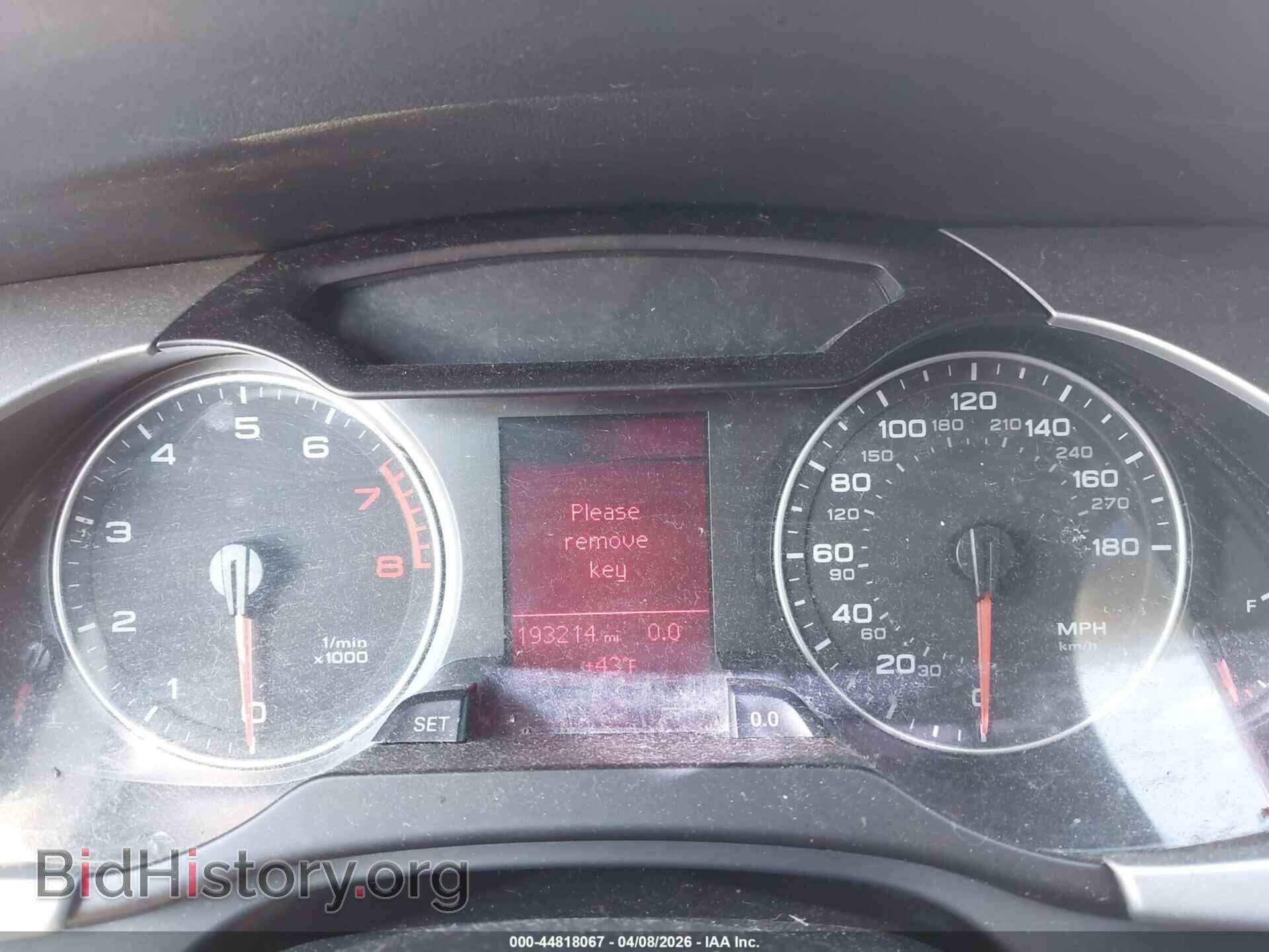 2010 AUDI A4 - VIN: WAUBFAFL7AN021069 - Photo 7