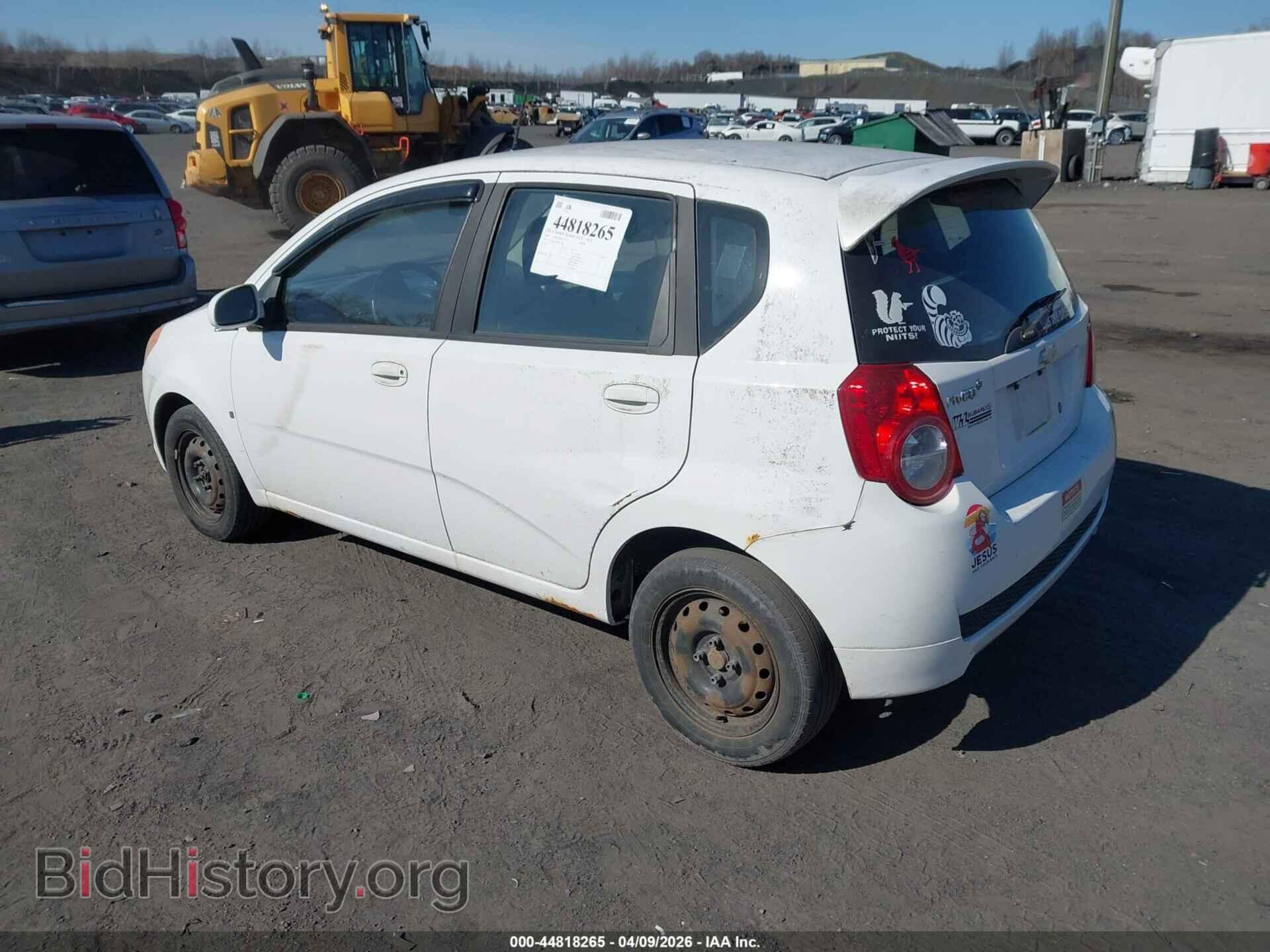 2009 CHEVROLET AVEO - VIN: KL1TD66E39B647279 - Фото 3