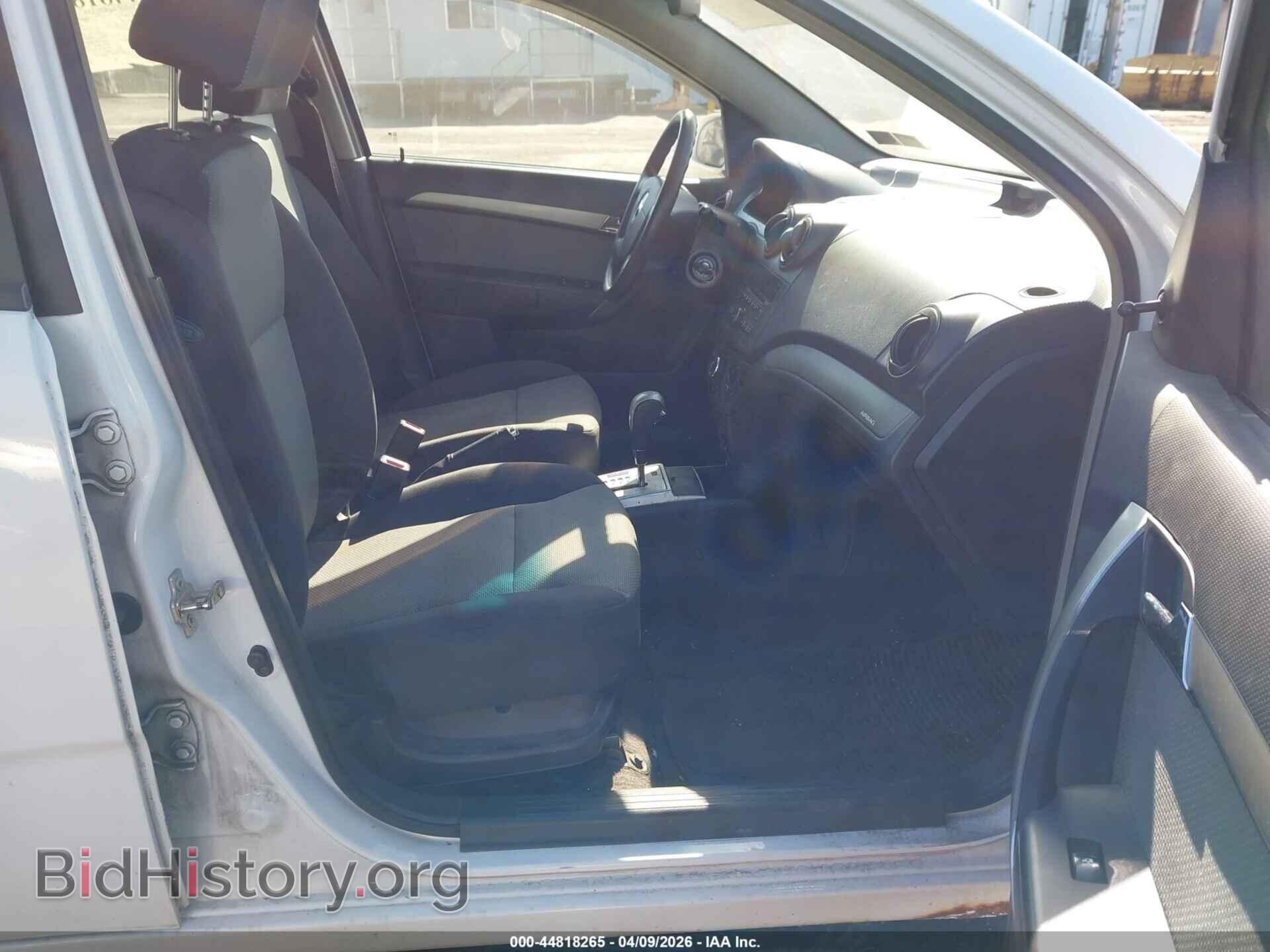 2009 CHEVROLET AVEO - VIN: KL1TD66E39B647279 - Фото 5