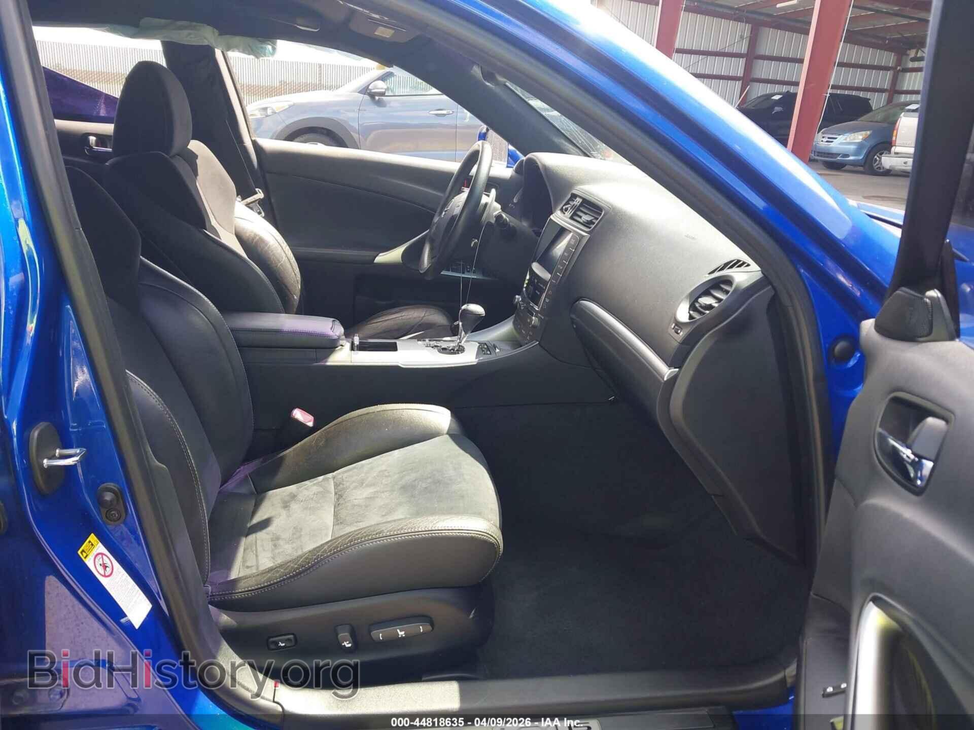 2012 LEXUS IS 350 - VIN: JTHBE5C24C5028619 - Фото 5