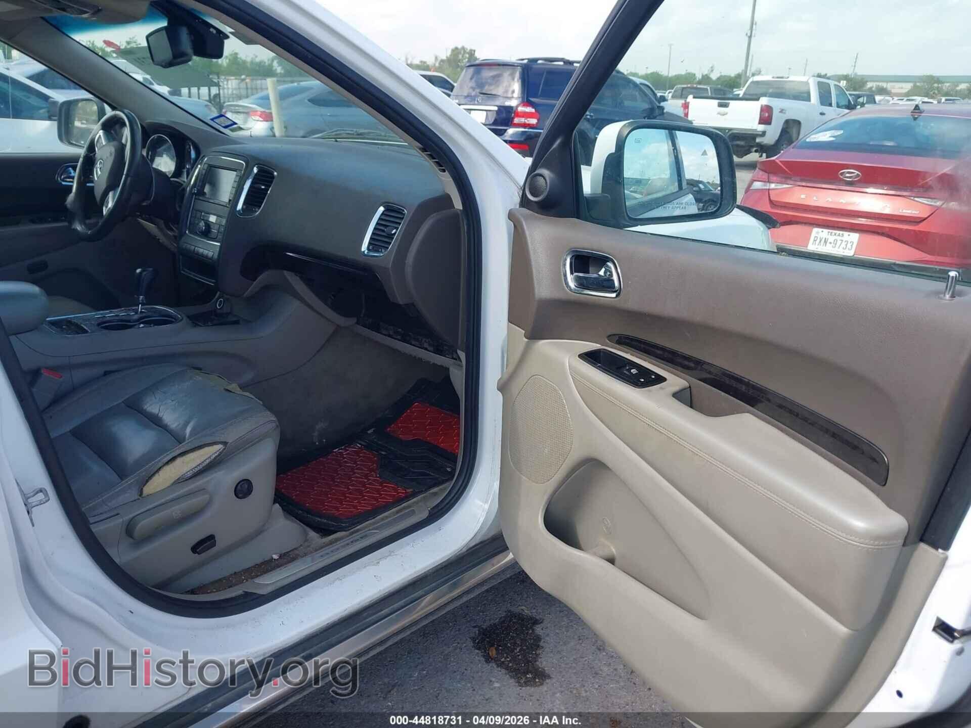 2013 DODGE DURANGO - VIN: 1C4RDHDGXDC632686 - Фото 5