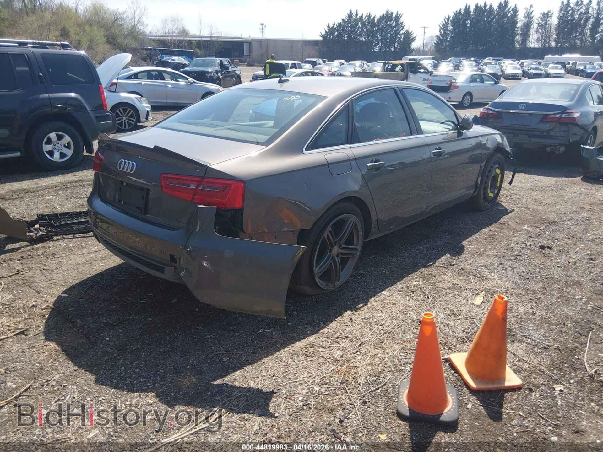 2012 AUDI A6 - VIN: WAUHGAFC8CN093652 - Фото 4
