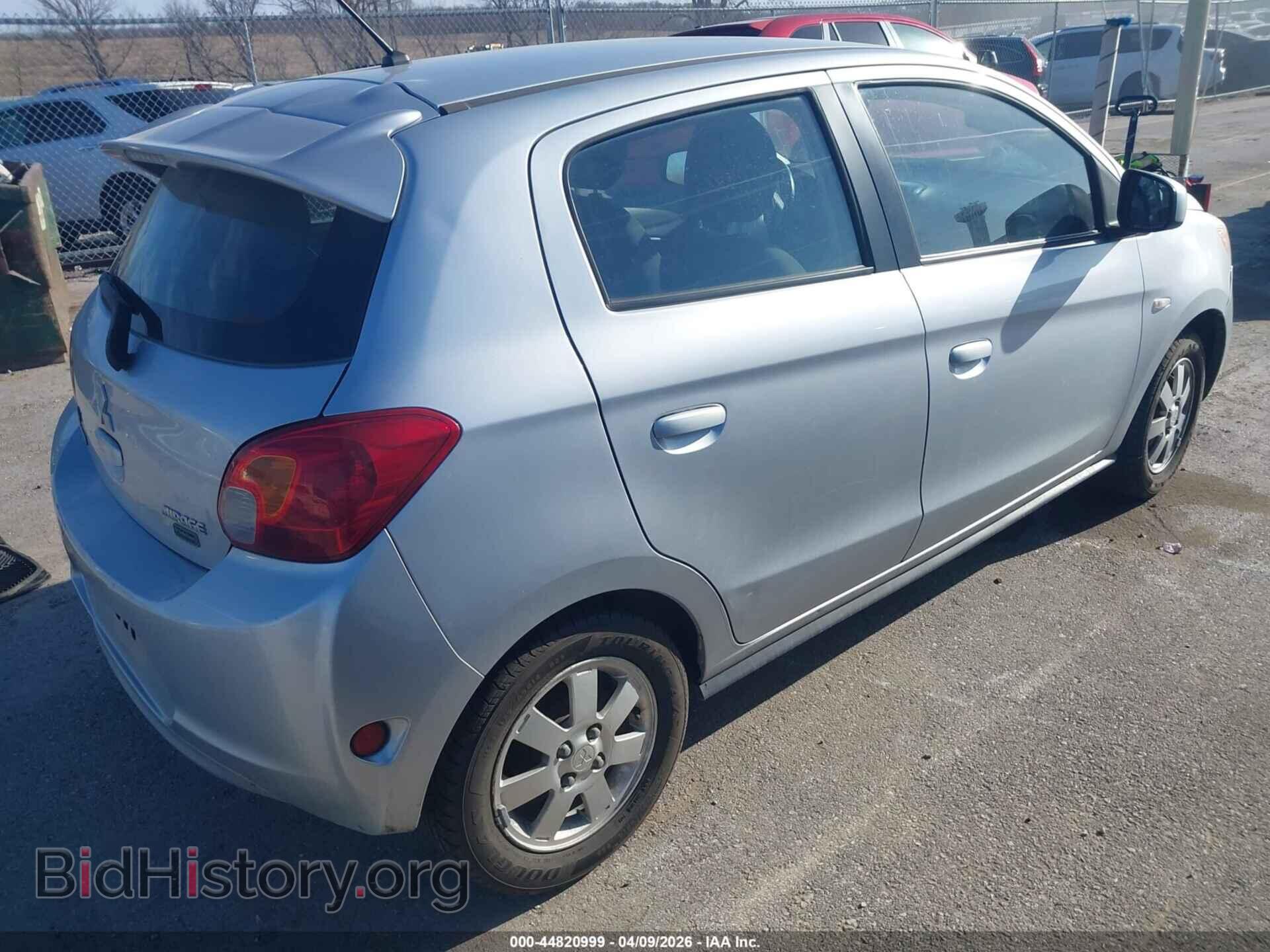 2015 MITSUBISHI MIRAGE - VIN: ML32A4HJ2FH059624 - Фото 4