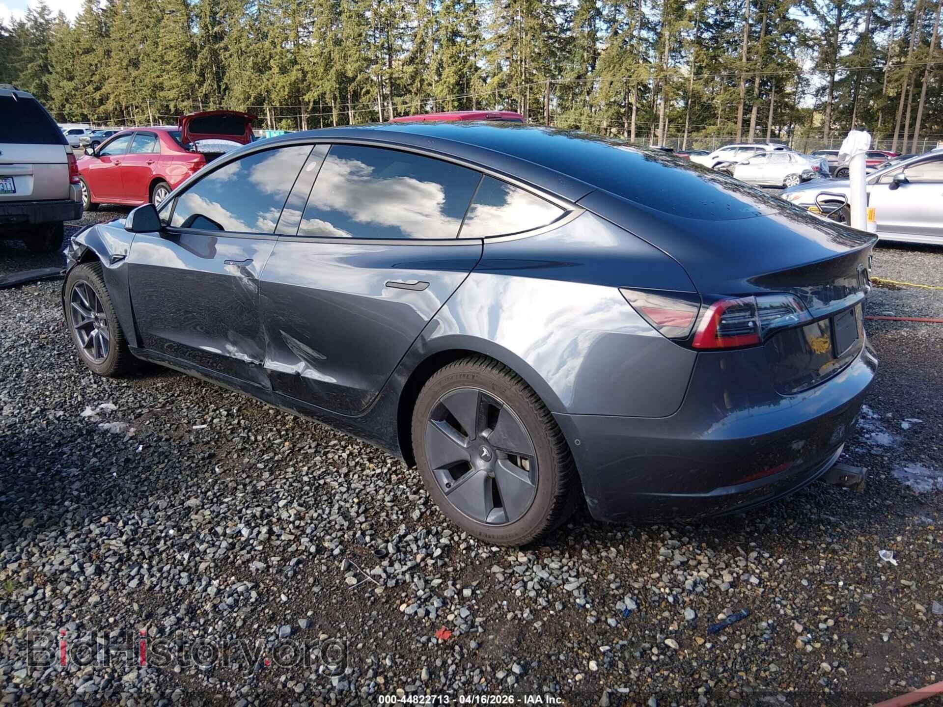2022 TESLA MODEL 3 - VIN: 5YJ3E1EB6NF248986 - Фото 3