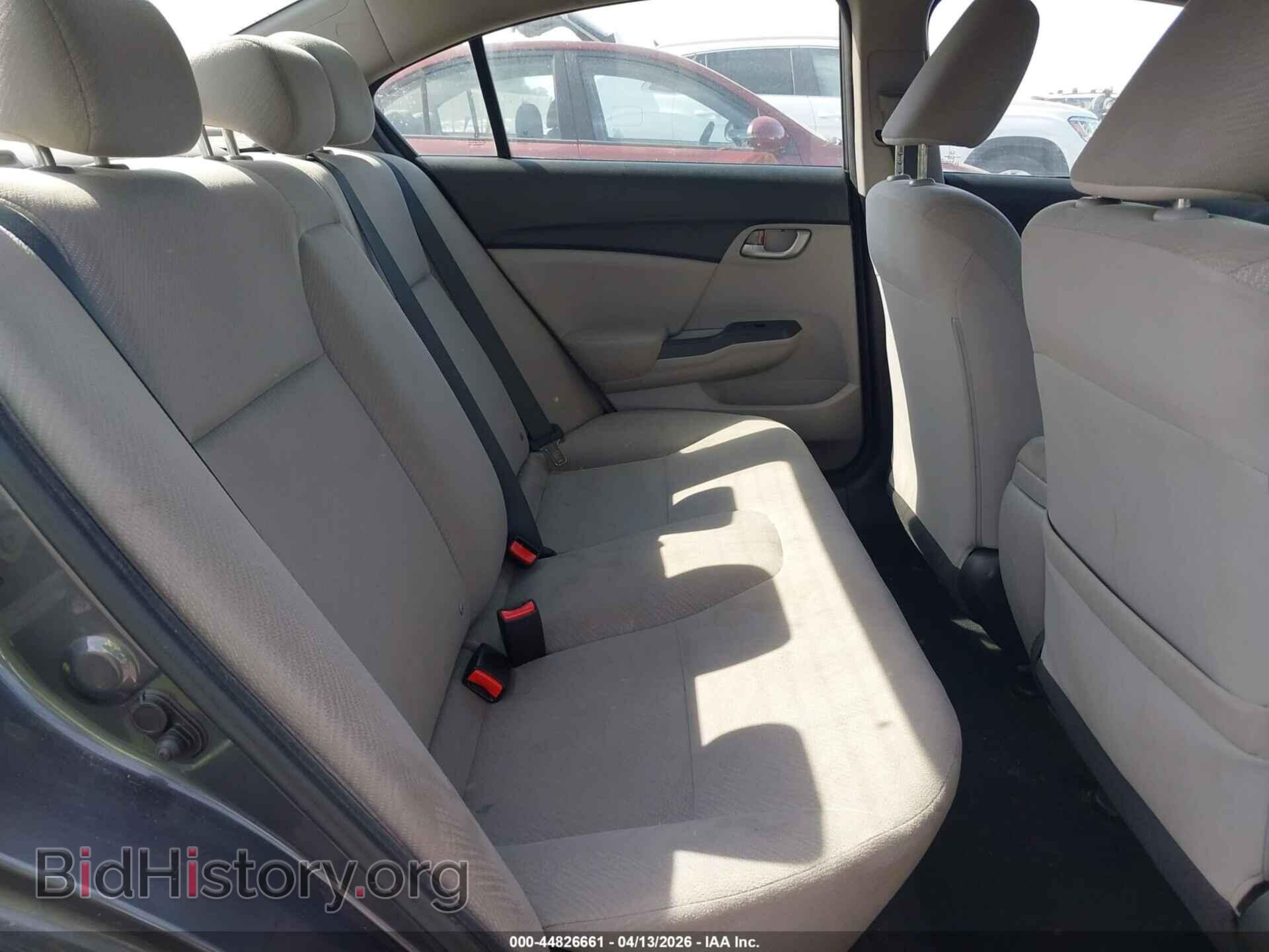 2013 HONDA CIVIC - VIN: 19XFB2F53DE281565 - Фото 8