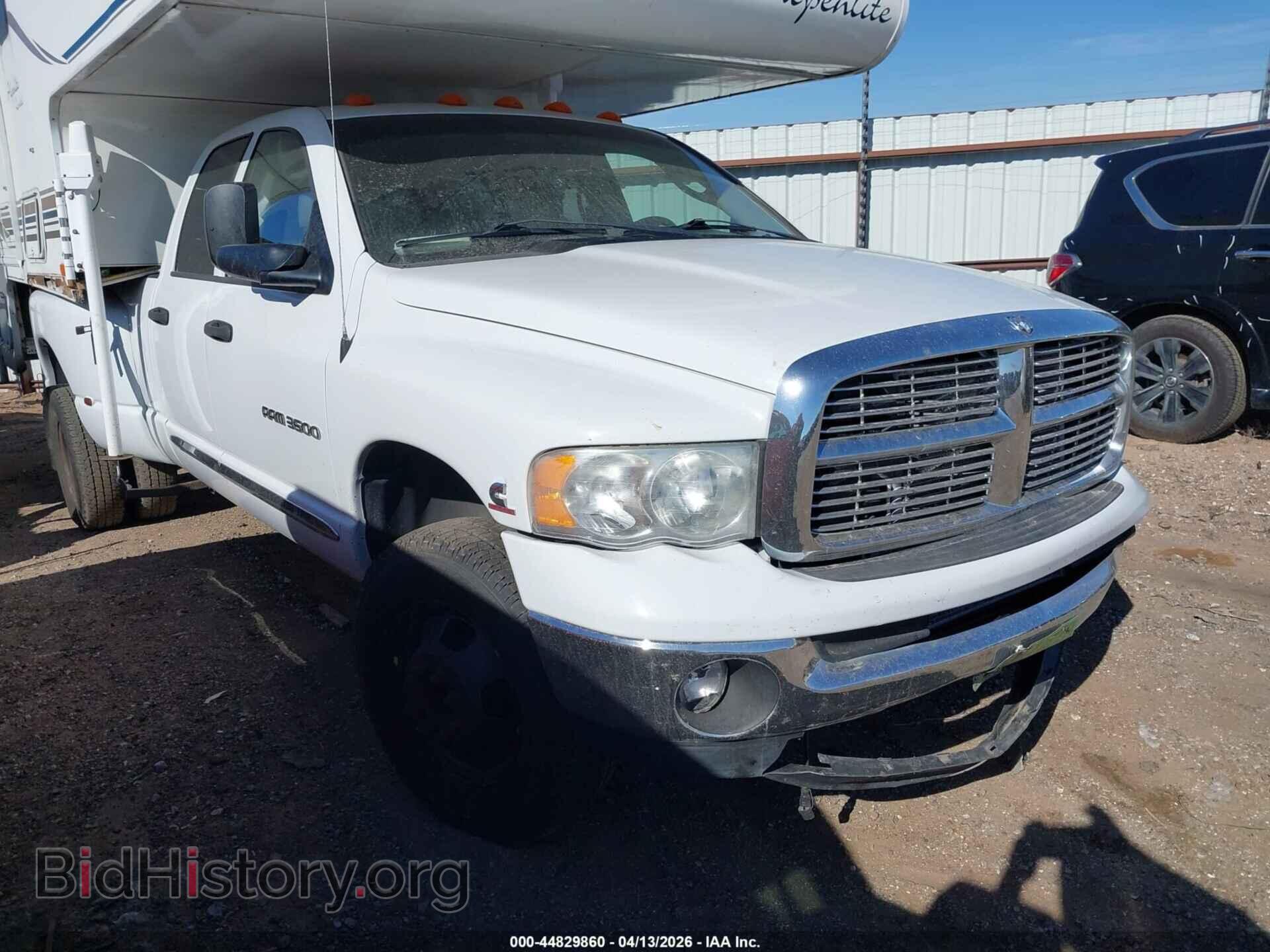 Photo 3D7MS48C25G808764 - DODGE RAM 3500 2005