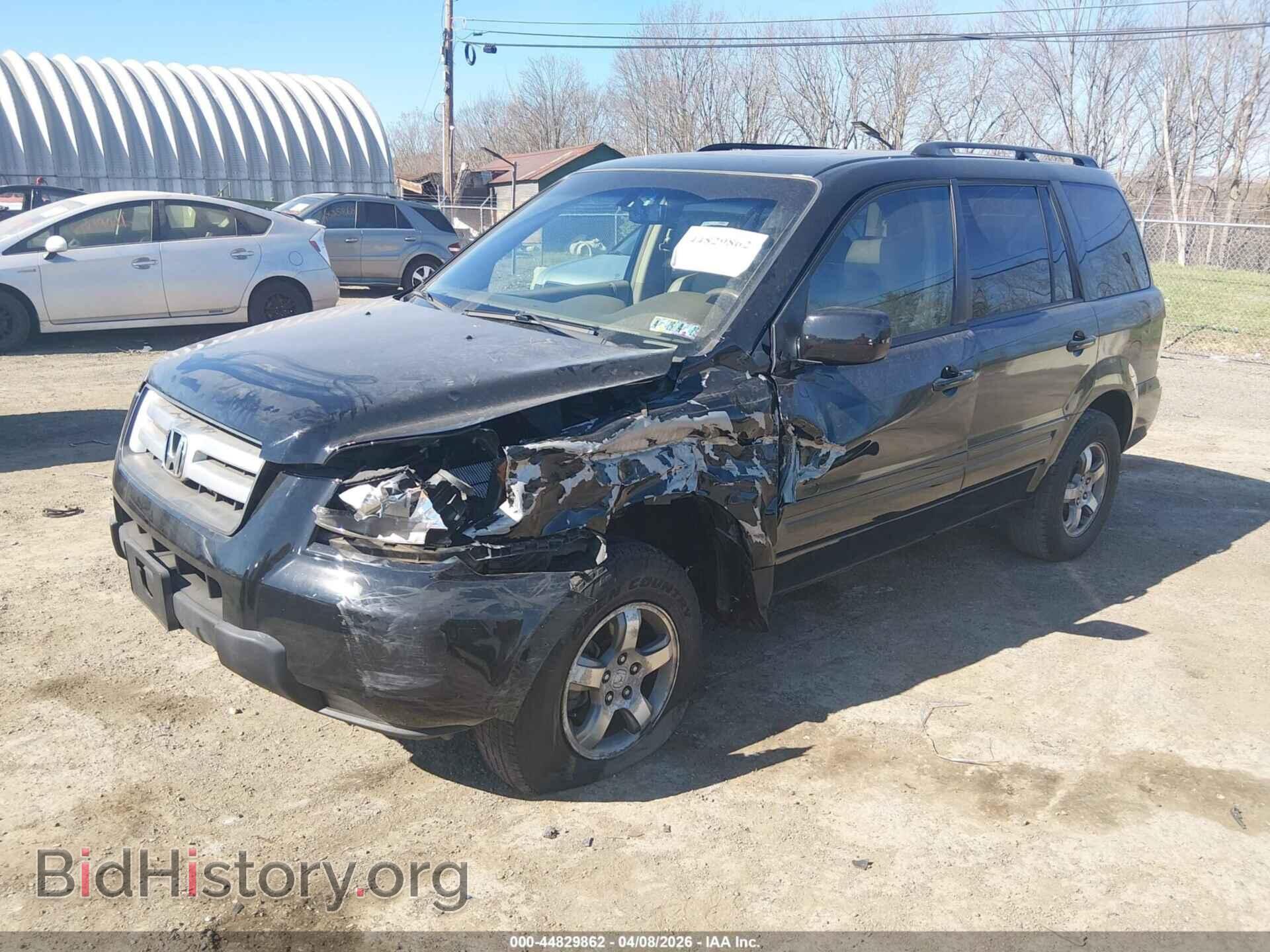 2007 HONDA PILOT - VIN: 2HKYF18527H520060 - Фото 2