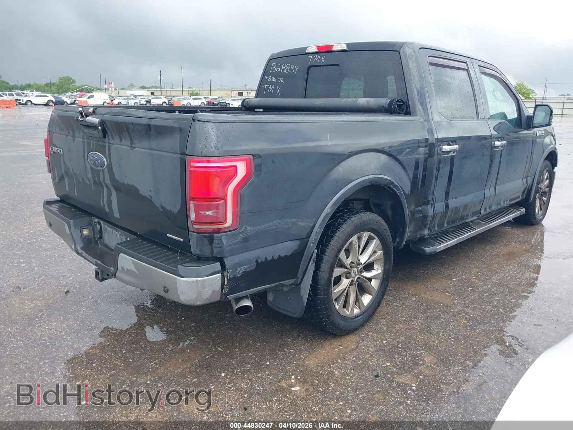2015 FORD F-150 - VIN: 1FTEW1CF6FFB28839 - Фото 4