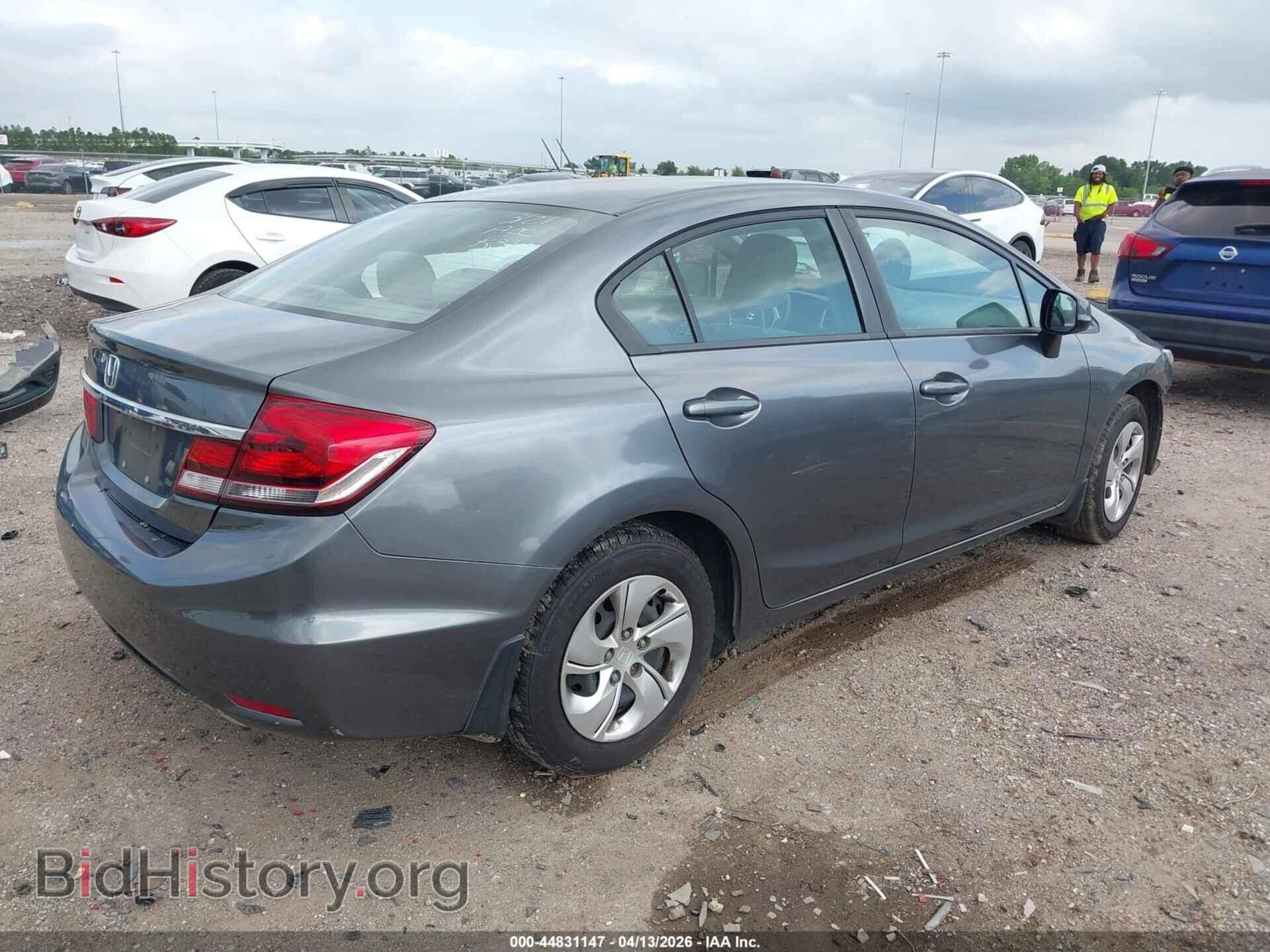 2013 HONDA CIVIC - VIN: 19XFB2F5XDE208936 - Фото 4