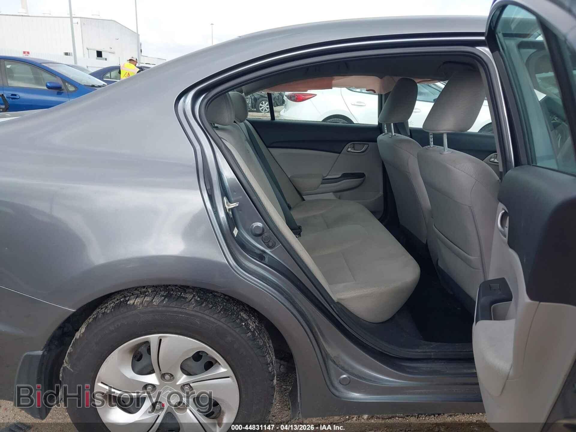 2013 HONDA CIVIC - VIN: 19XFB2F5XDE208936 - Фото 8