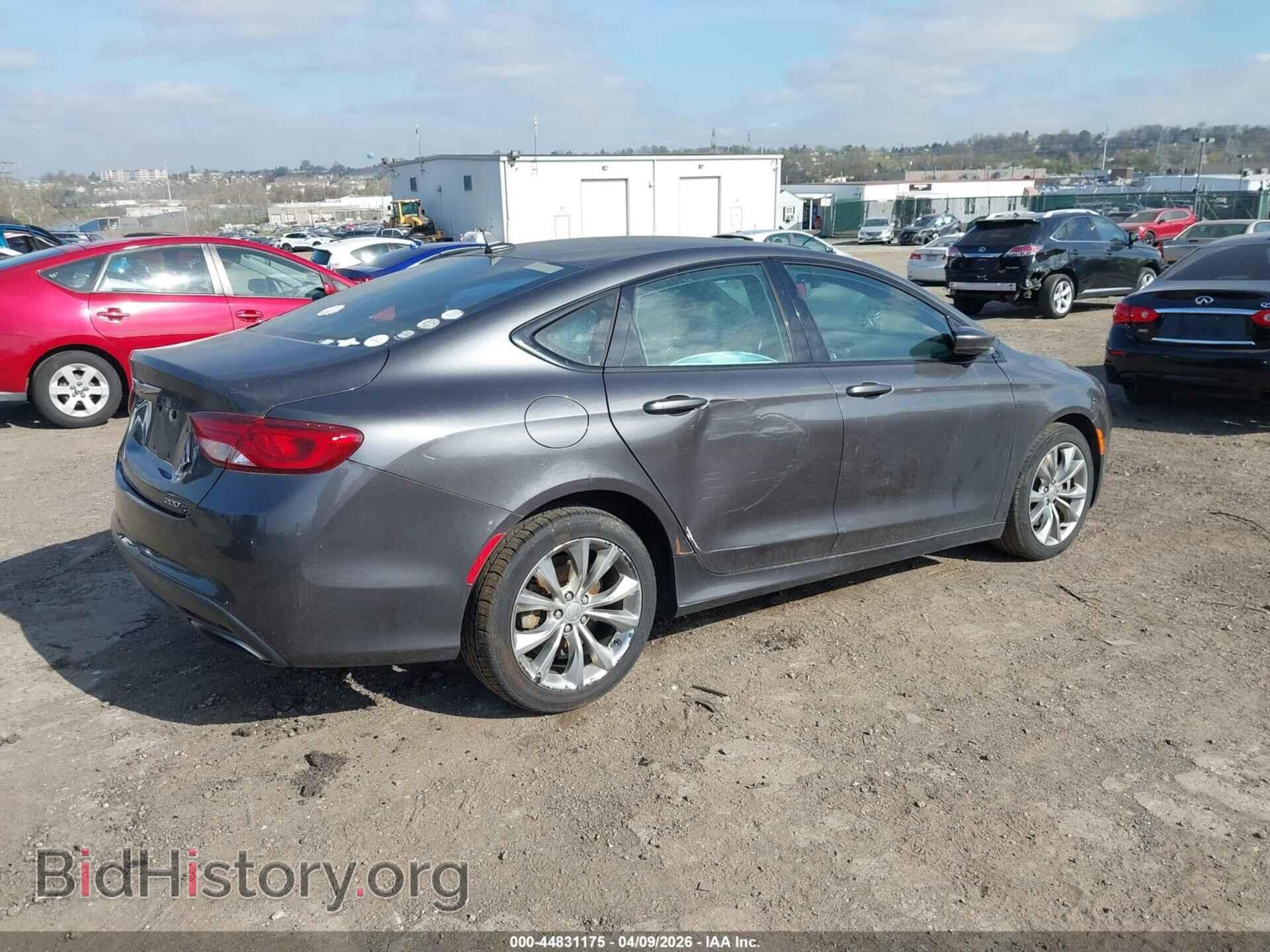 2015 CHRYSLER 200 - VIN: 1C3CCCDG7FN616016 - Фото 4