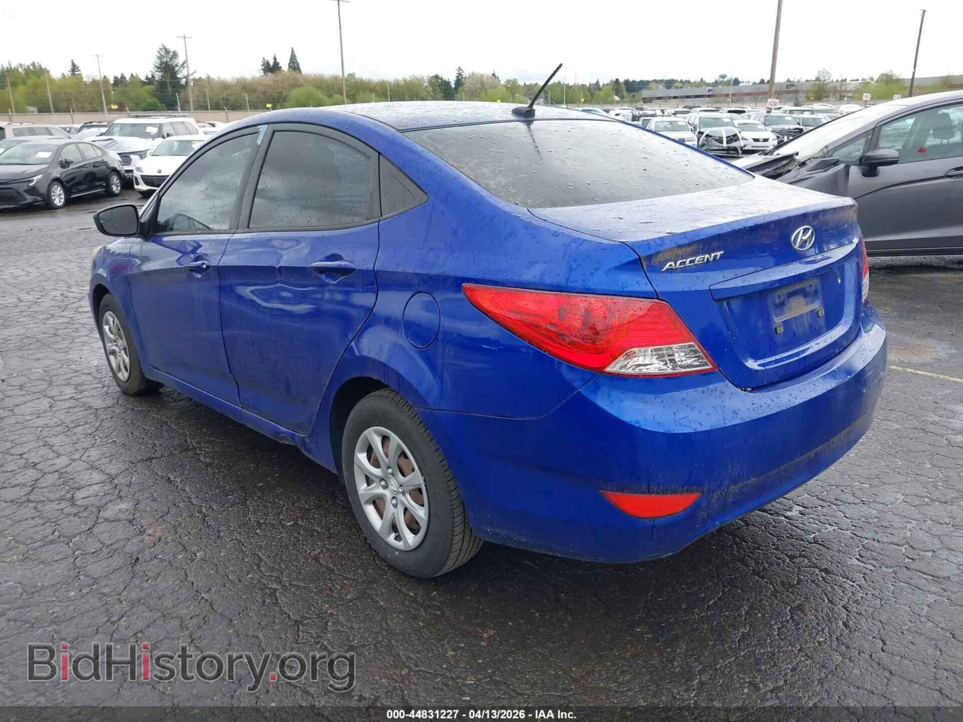 2014 HYUNDAI ACCENT - VIN: KMHCT4AE8EU669781 - Фото 3