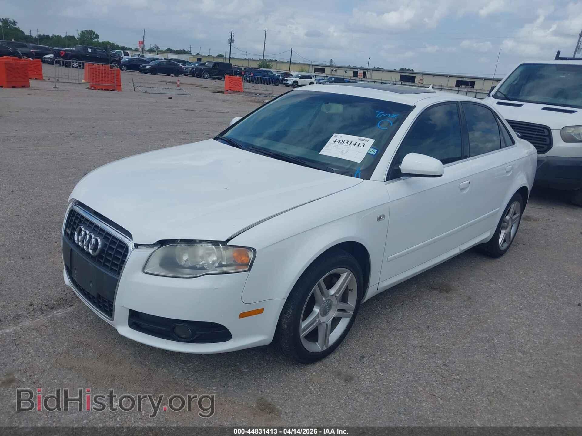 2008 AUDI A4 - VIN: WAUDF78E28A058302 - Фото 2