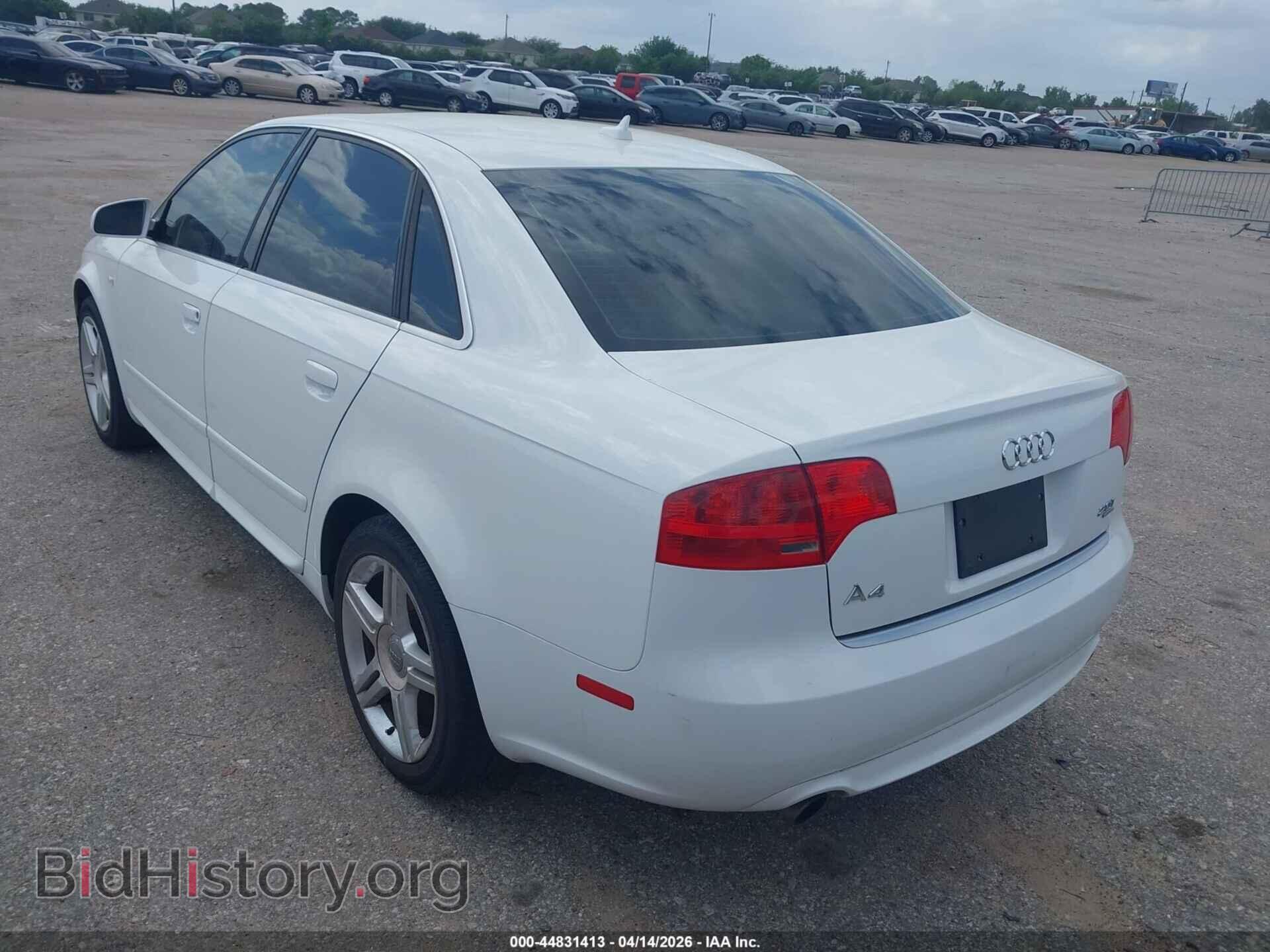 2008 AUDI A4 - VIN: WAUDF78E28A058302 - Фото 3