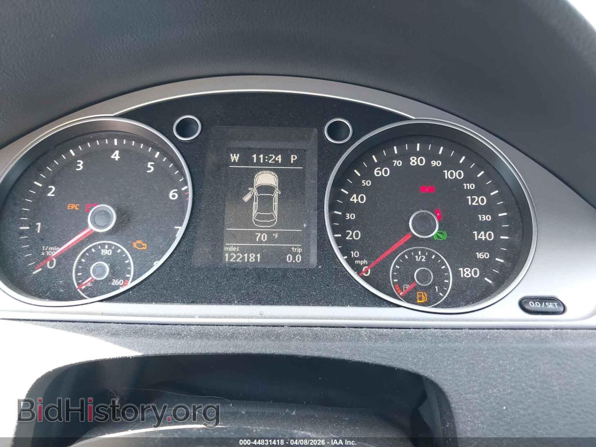 2012 VOLKSWAGEN CC - VIN: WVWMN7AN3CE507293 - Фото 7