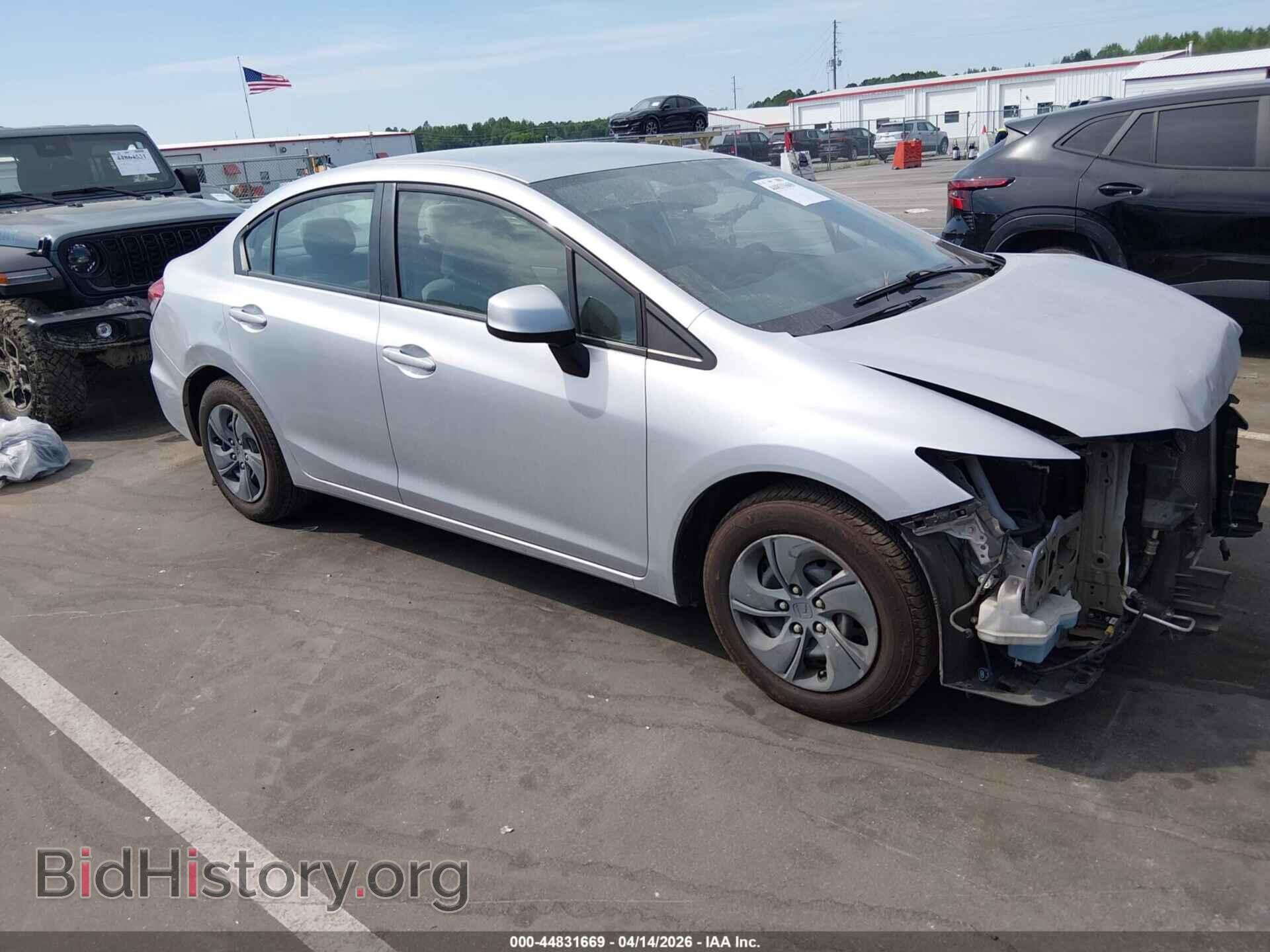 Фотография 2HGFB2F54DH548024 - HONDA CIVIC 2013