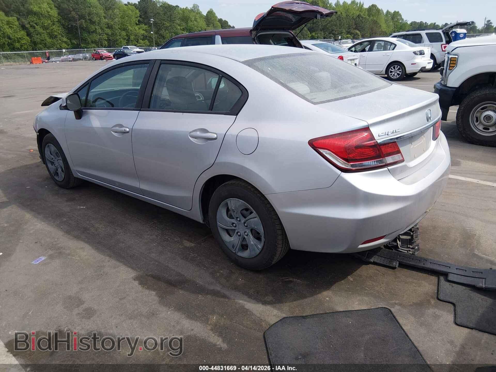 2013 HONDA CIVIC - VIN: 2HGFB2F54DH548024 - Фото 3