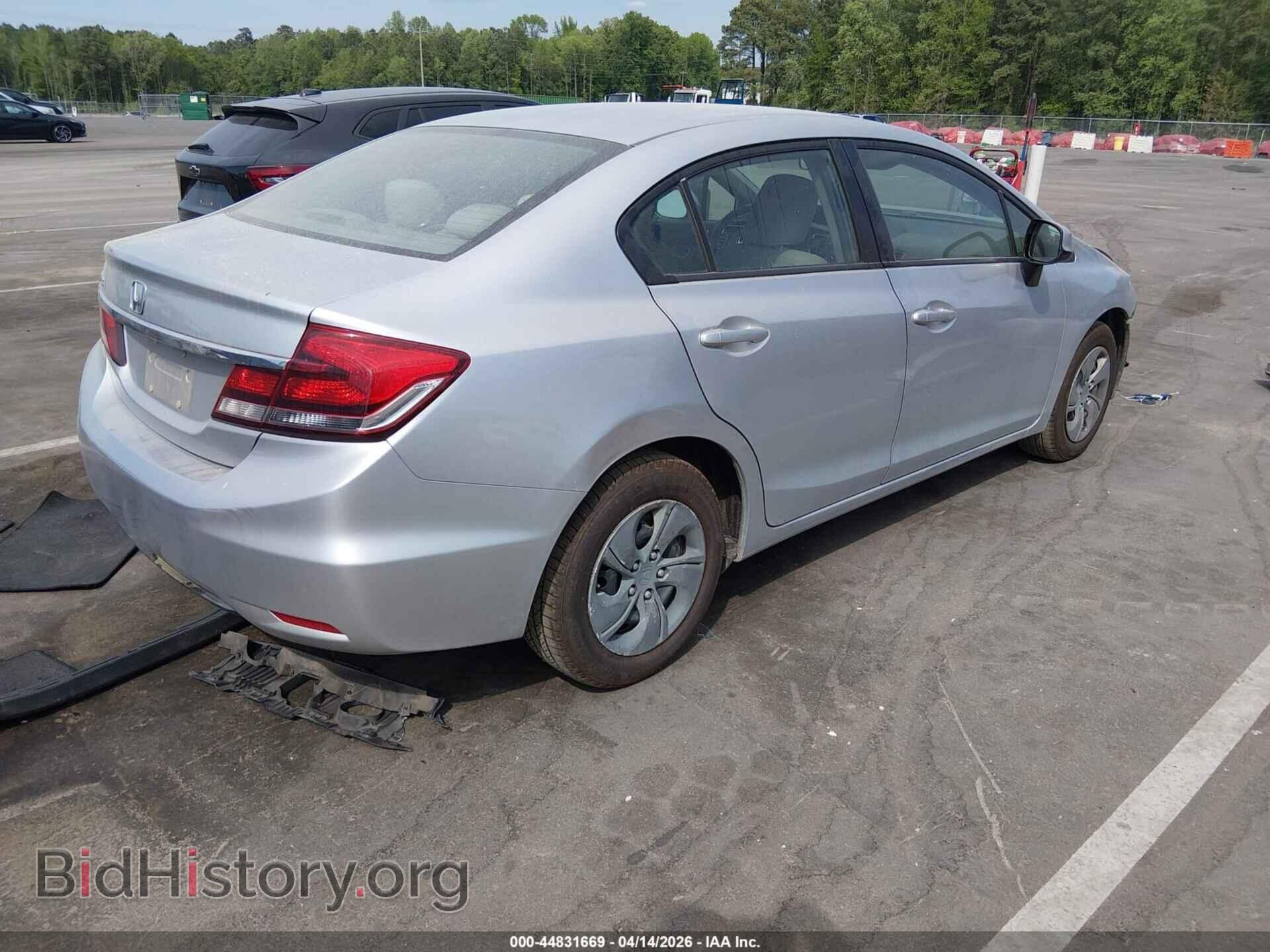 2013 HONDA CIVIC - VIN: 2HGFB2F54DH548024 - Фото 4