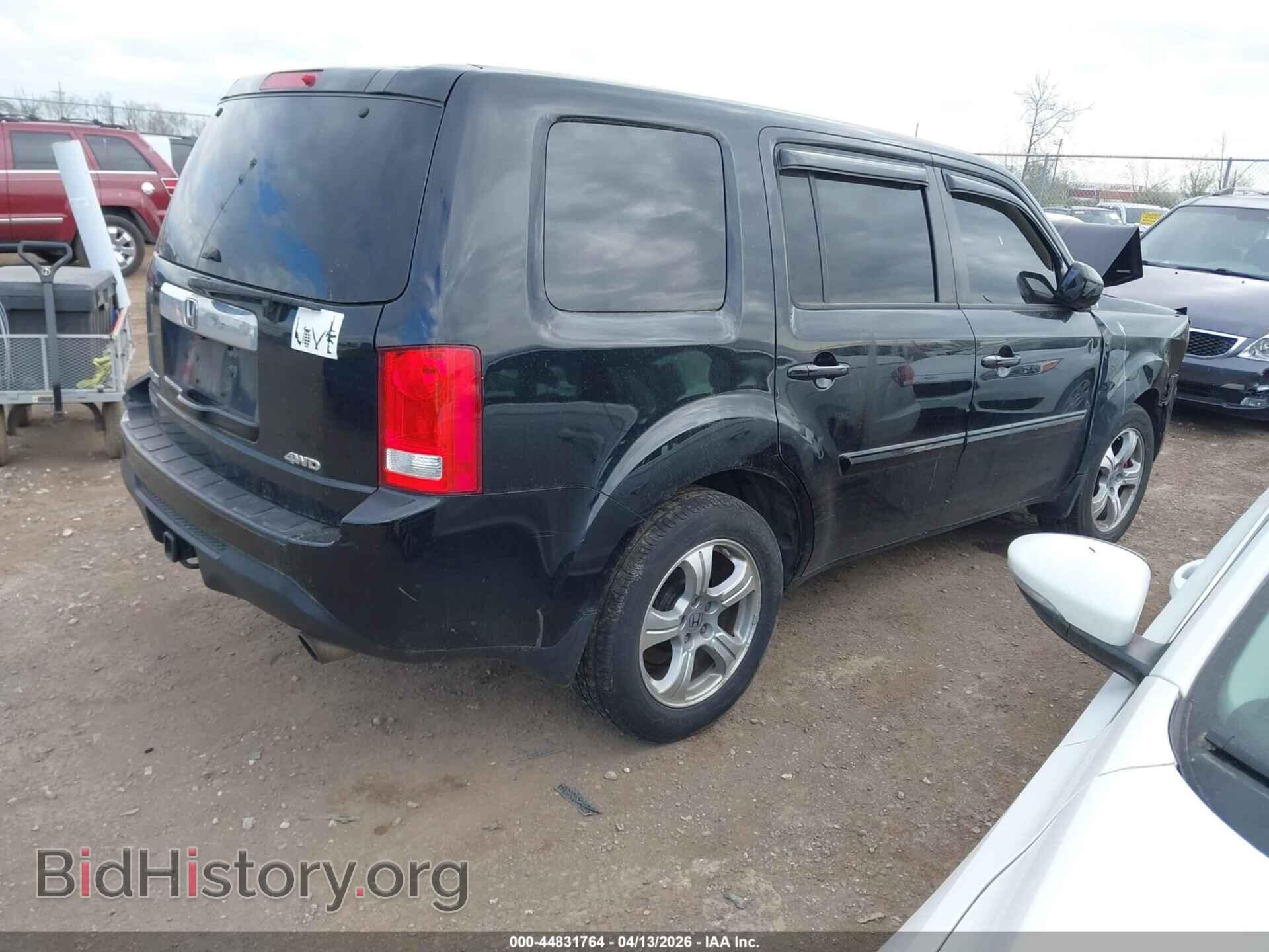2012 HONDA PILOT - VIN: 5FNYF4H68CB083281 - Фото 4