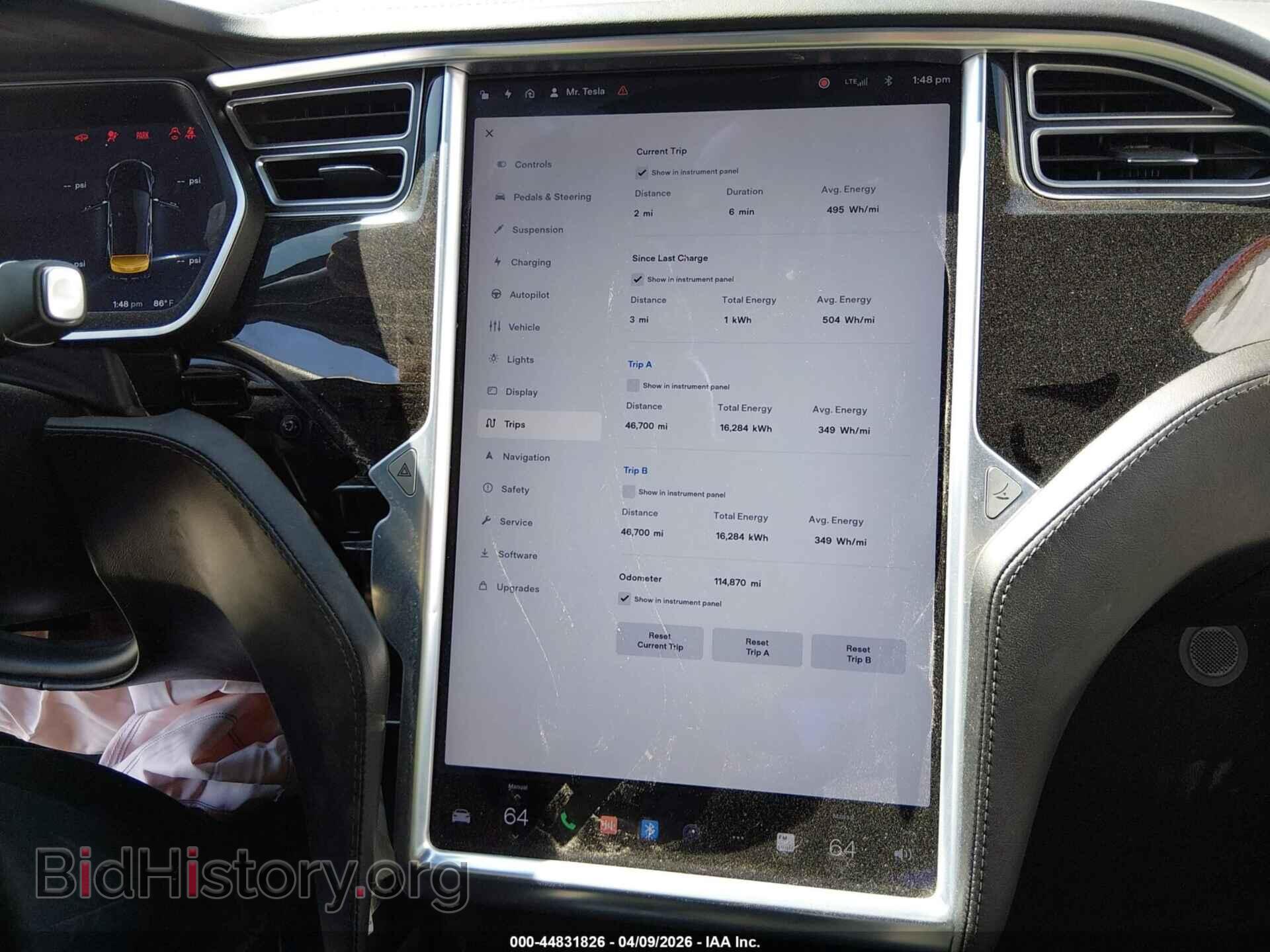 2017 TESLA MODEL S - VIN: 5YJSA1E22HF230495 - Photo 7