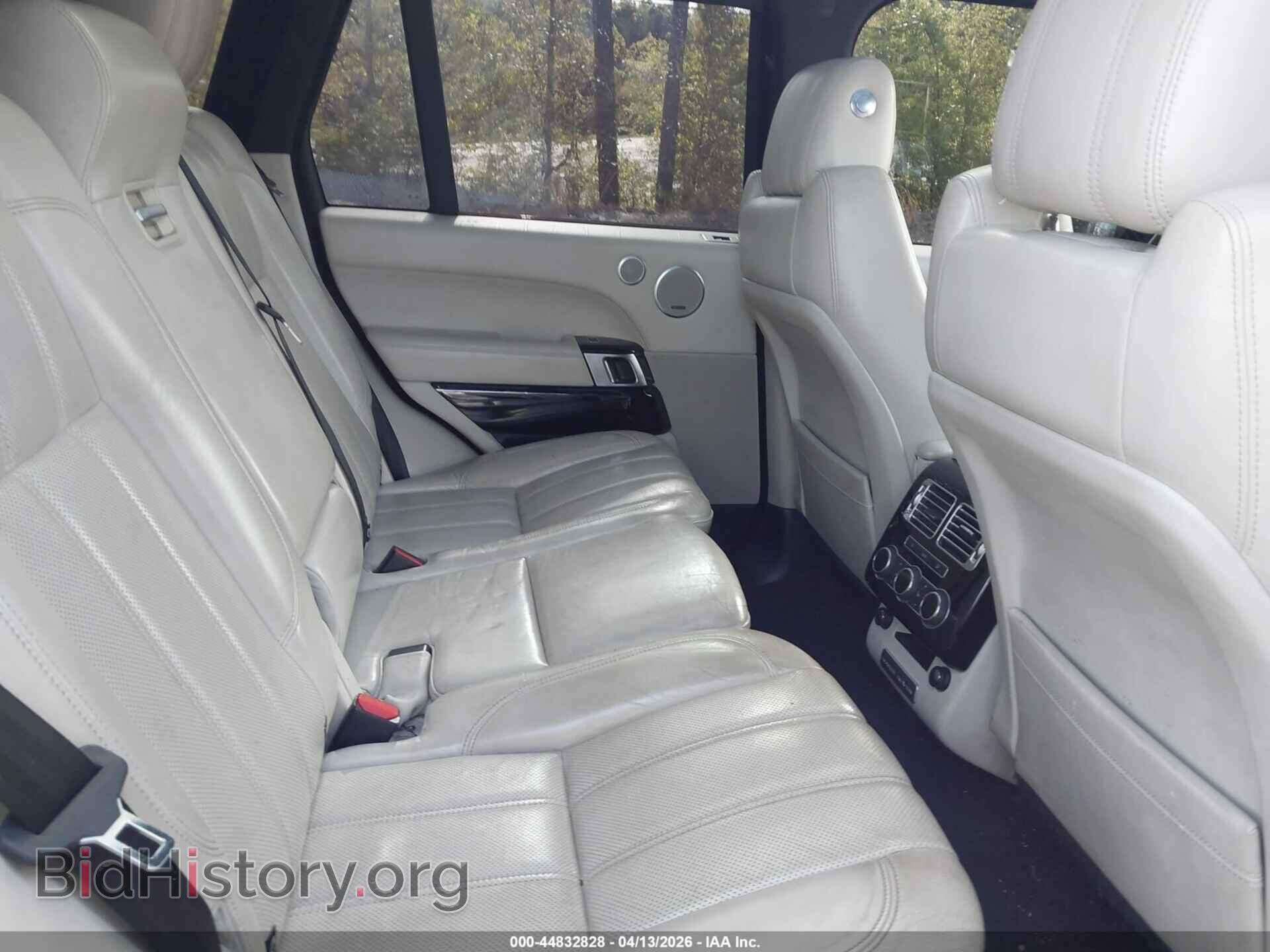 2013 LAND ROVER RANGE ROVER - VIN: SALGS2EF8DA106772 - Фото 8