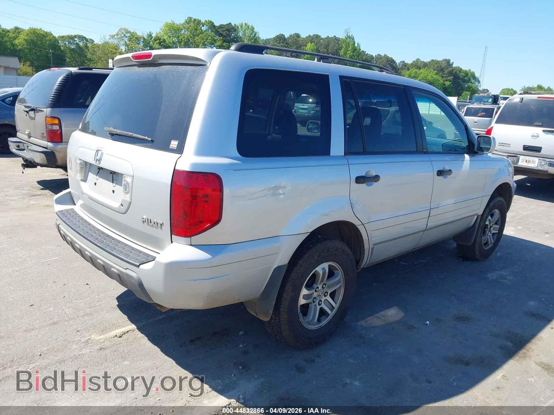 2005 HONDA PILOT - VIN: 5FNYF18545B015942 - Фото 4