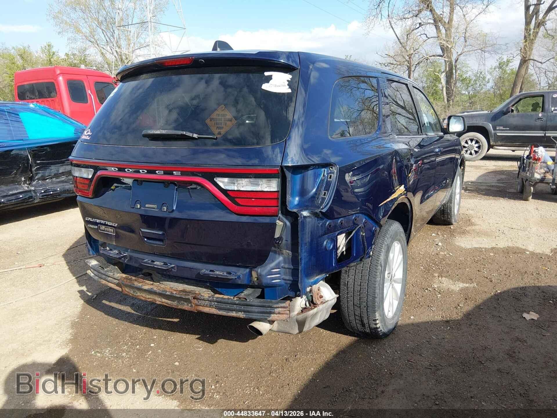 2014 DODGE DURANGO - VIN: 1C4RDJAG8EC514259 - Photo 4