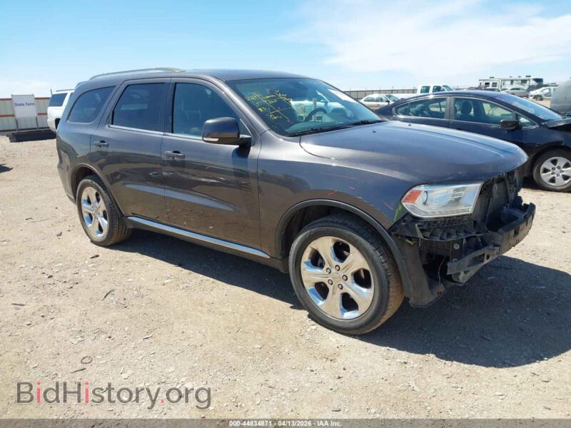 2015 Dodge DURANGO Limited (VIN 1C4RDJDGXFC745872) — photo 1 of 17, IAAI, damage: left front