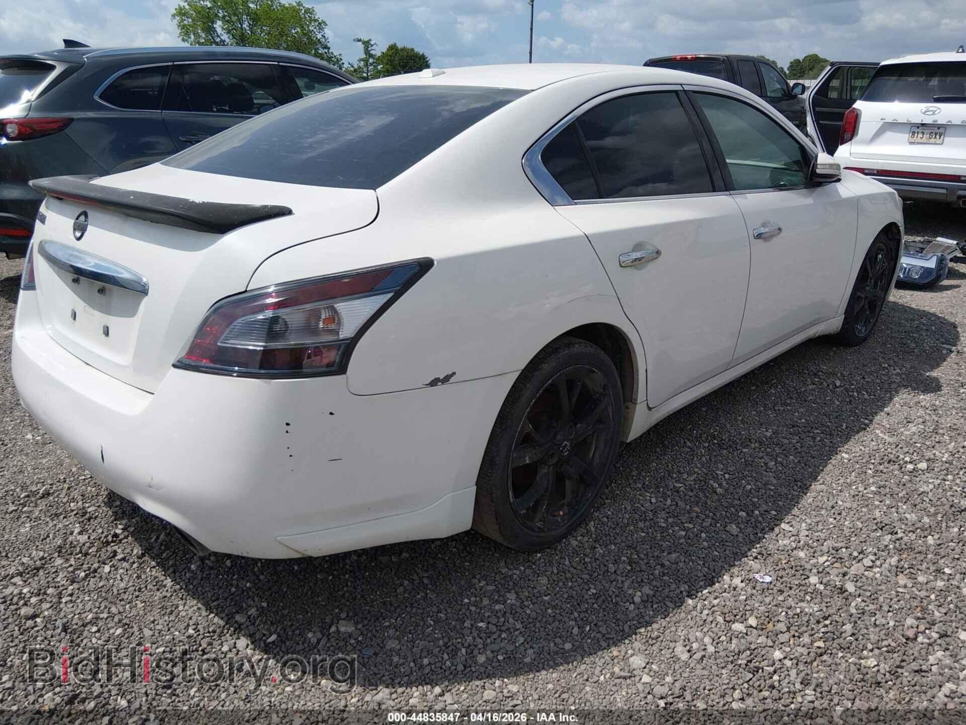 2012 NISSAN MAXIMA - VIN: 1N4AA5AP6CC860598 - Фото 4