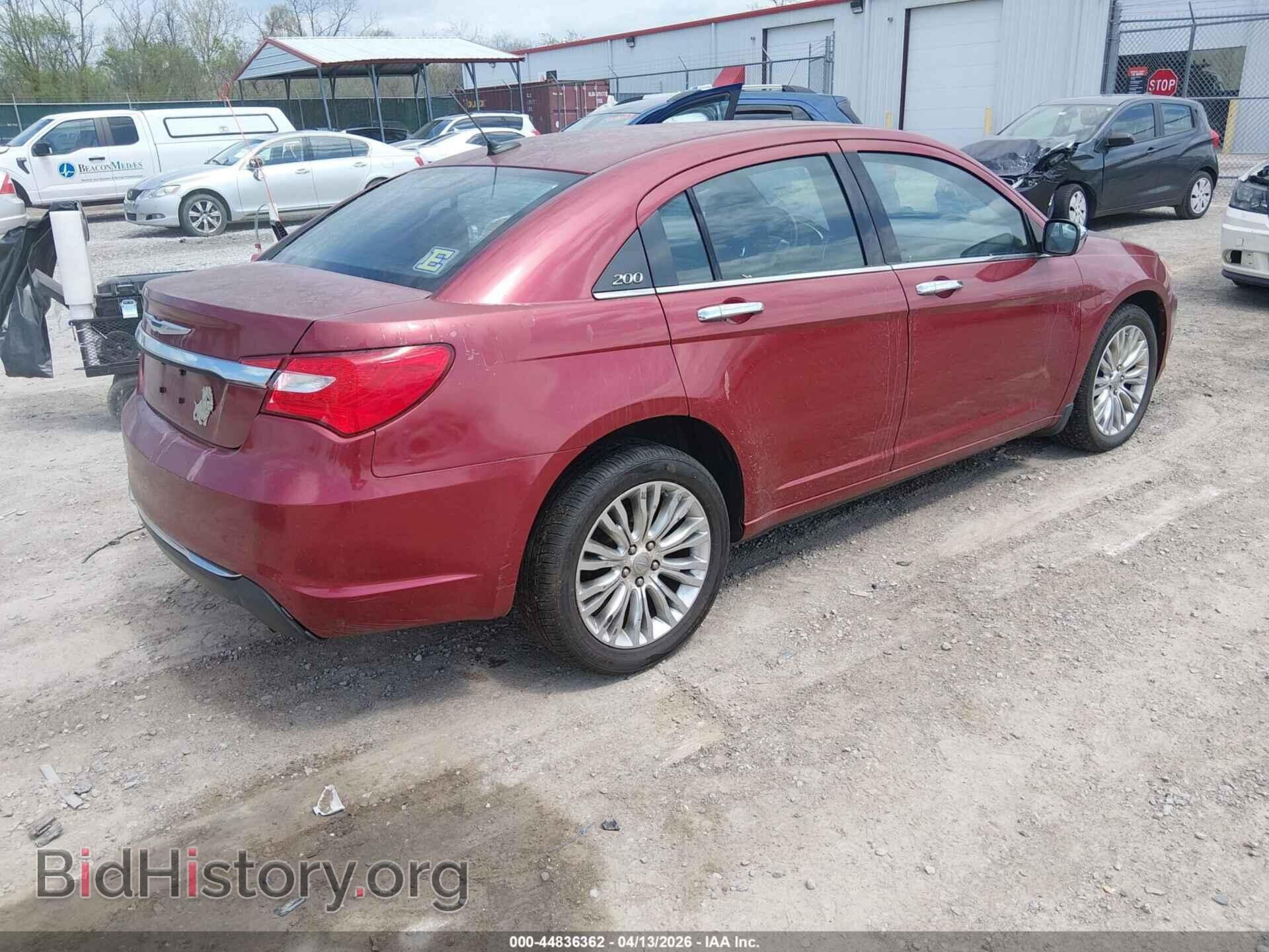 2012 CHRYSLER 200 - VIN: 1C3CCBCBXCN171864 - Фото 4
