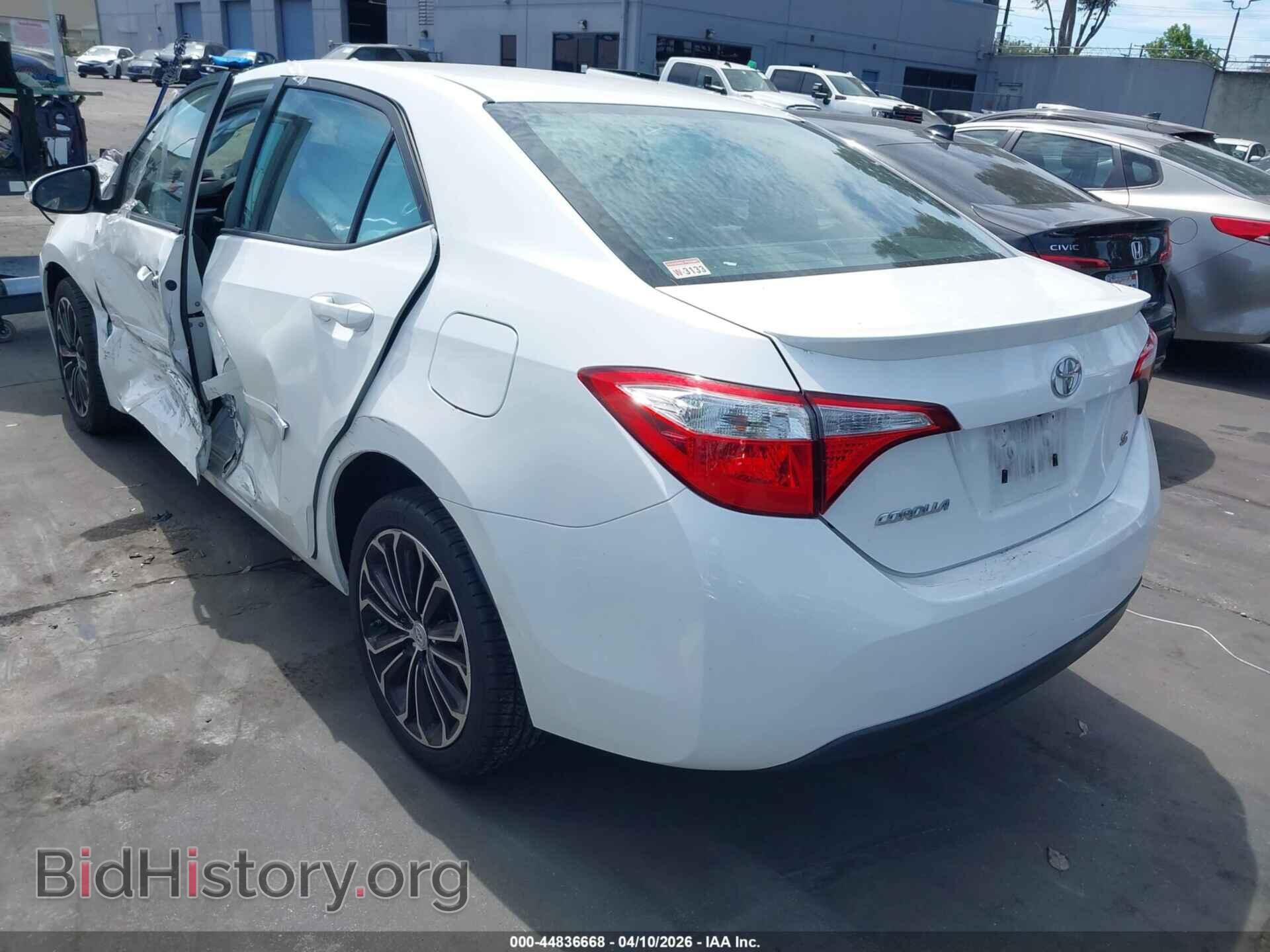 2016 TOYOTA COROLLA - VIN: 5YFBURHEXGP388713 - Фото 3