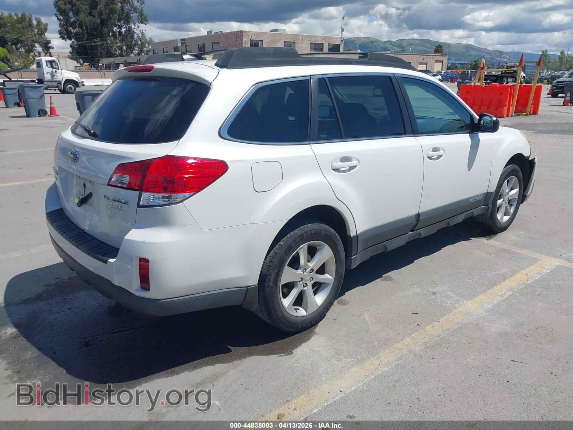 2013 SUBARU OUTBACK - VIN: 4S4BRBLC3D3311759 - Фото 4