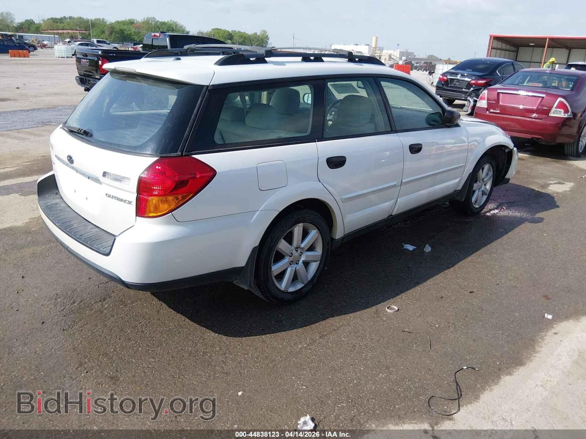 2006 SUBARU OUTBACK - VIN: 4S4BP61C767357476 - Фото 4