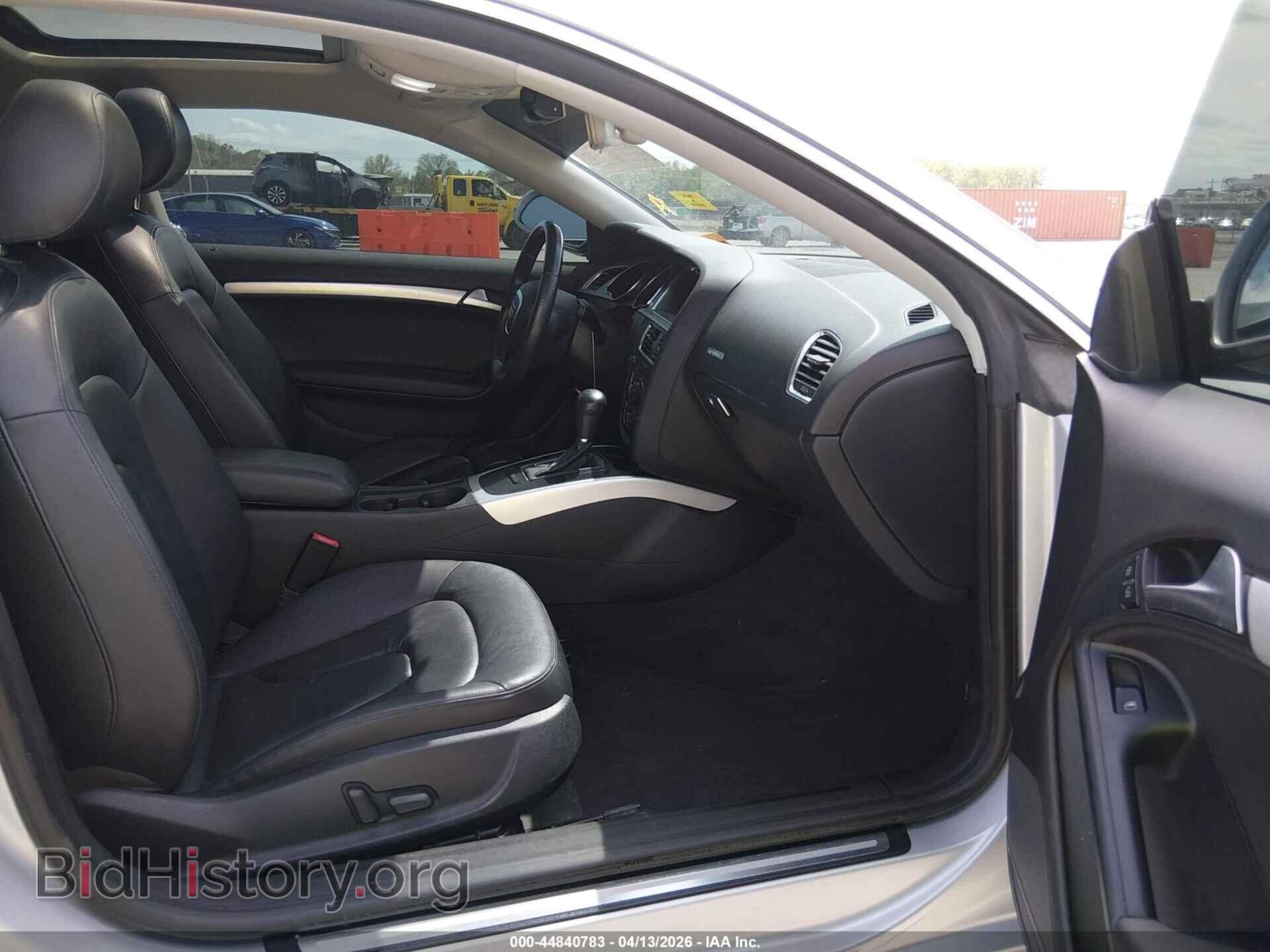 2012 AUDI A5 - VIN: WAUCFAFR0CA002849 - Photo 5