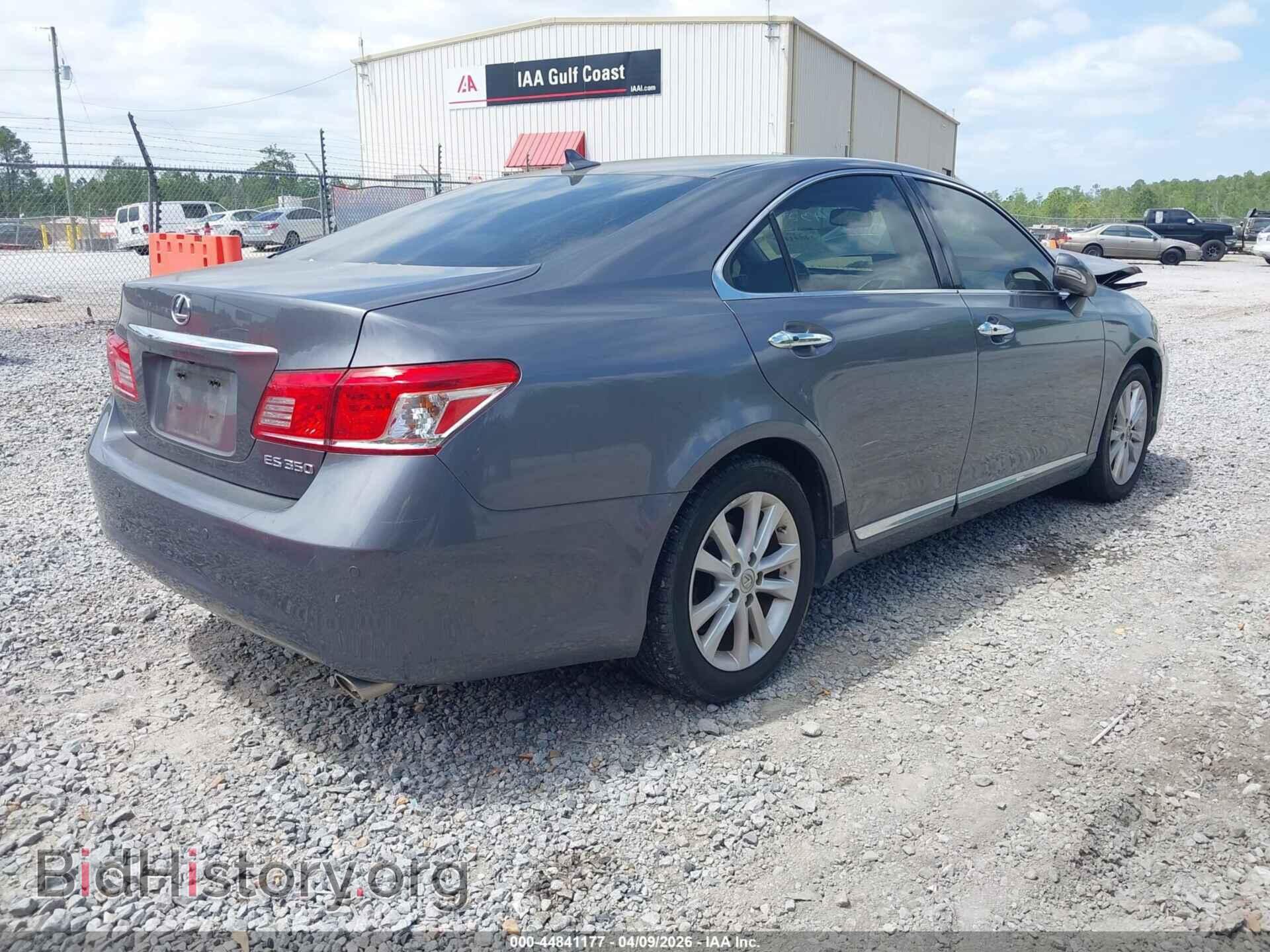 2012 LEXUS ES 350 - VIN: JTHBK1EG2C2507018 - Фото 4