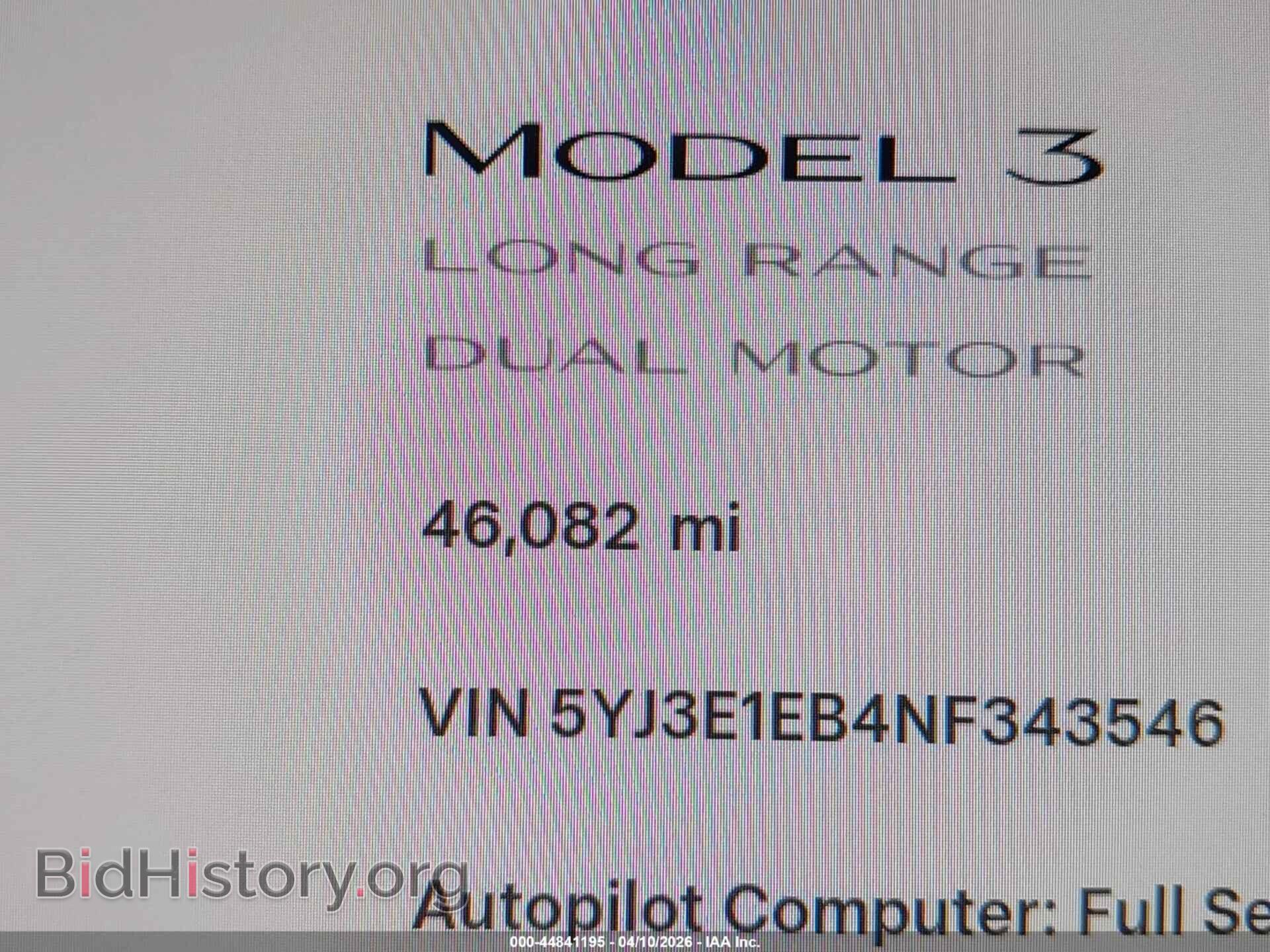2022 TESLA MODEL 3 - VIN: 5YJ3E1EB4NF343546 - Фото 16