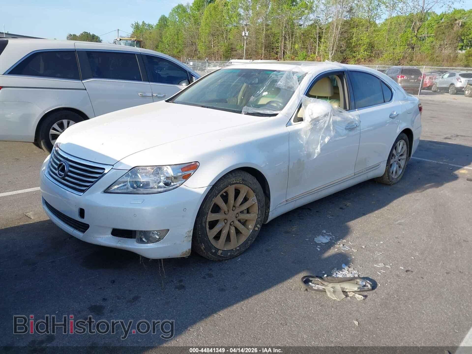 2012 LEXUS LS 460 - VIN: JTHCL5EF5C5013749 - Фото 2