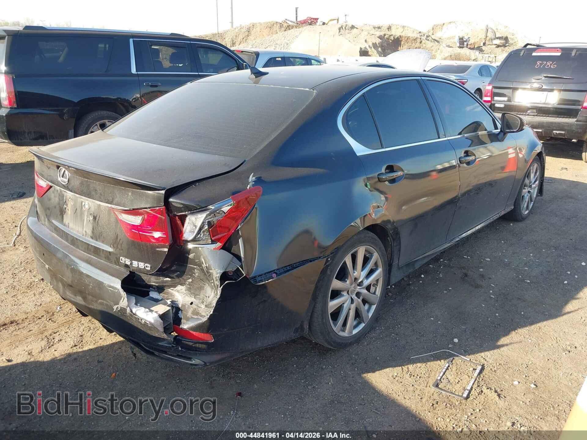2014 LEXUS GS 350 - VIN: JTHBE1BL0E5035685 - Фото 4