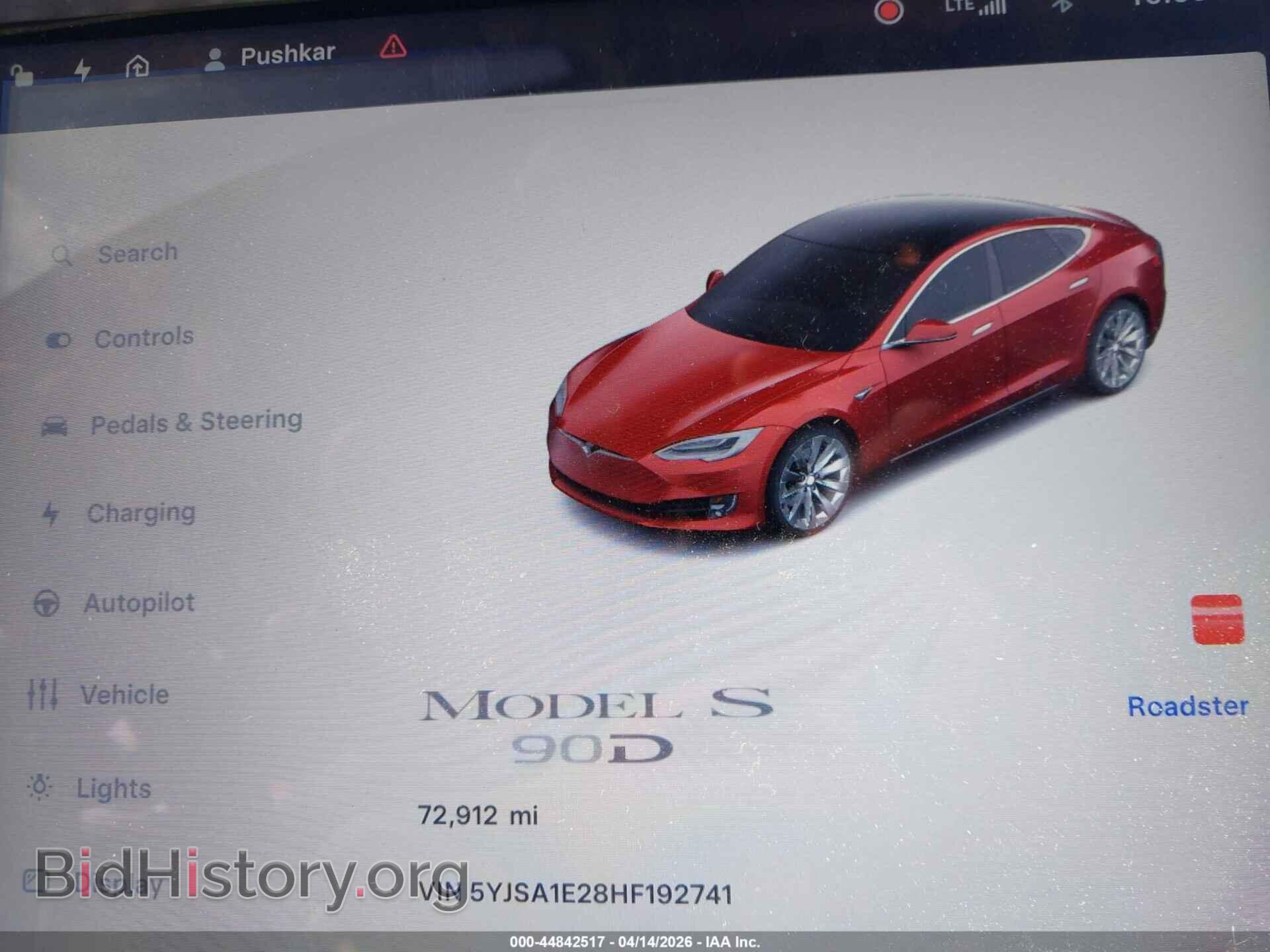 2017 TESLA MODEL S - VIN: 5YJSA1E28HF192741 - Photo 7