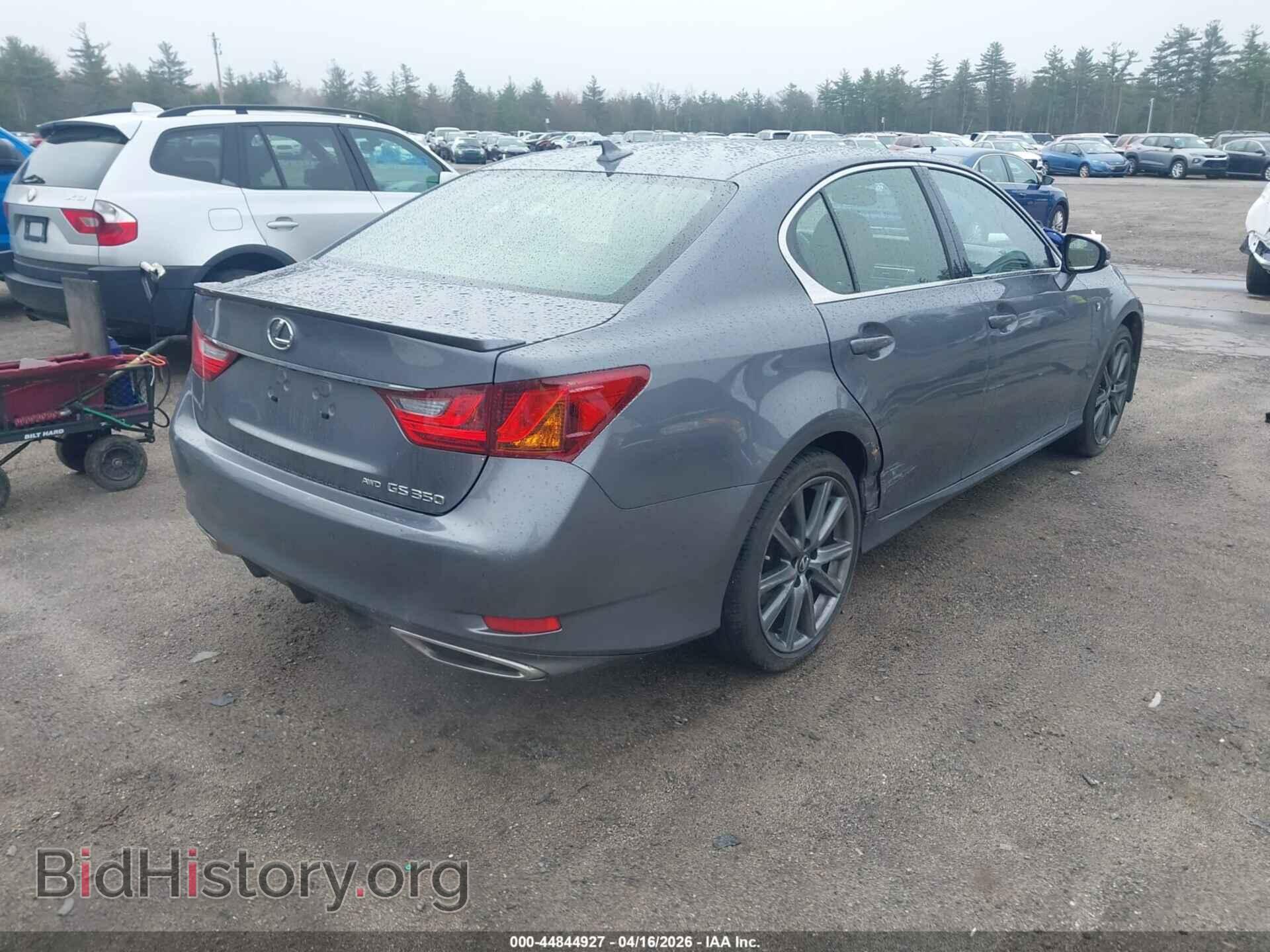 2014 LEXUS GS 350 - VIN: JTHCE1BL3E5020490 - Фото 4