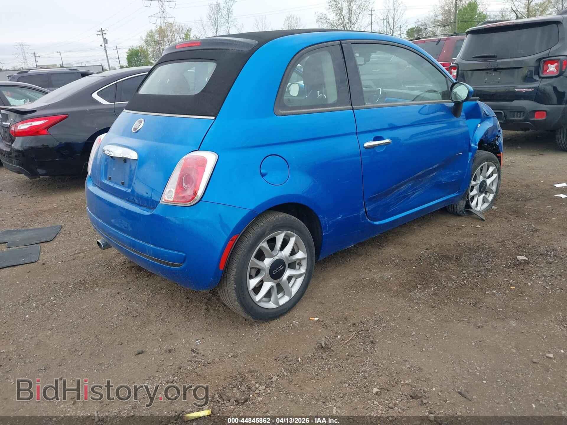 2017 FIAT 500C - VIN: 3C3CFFLR1HT698131 - Photo 4