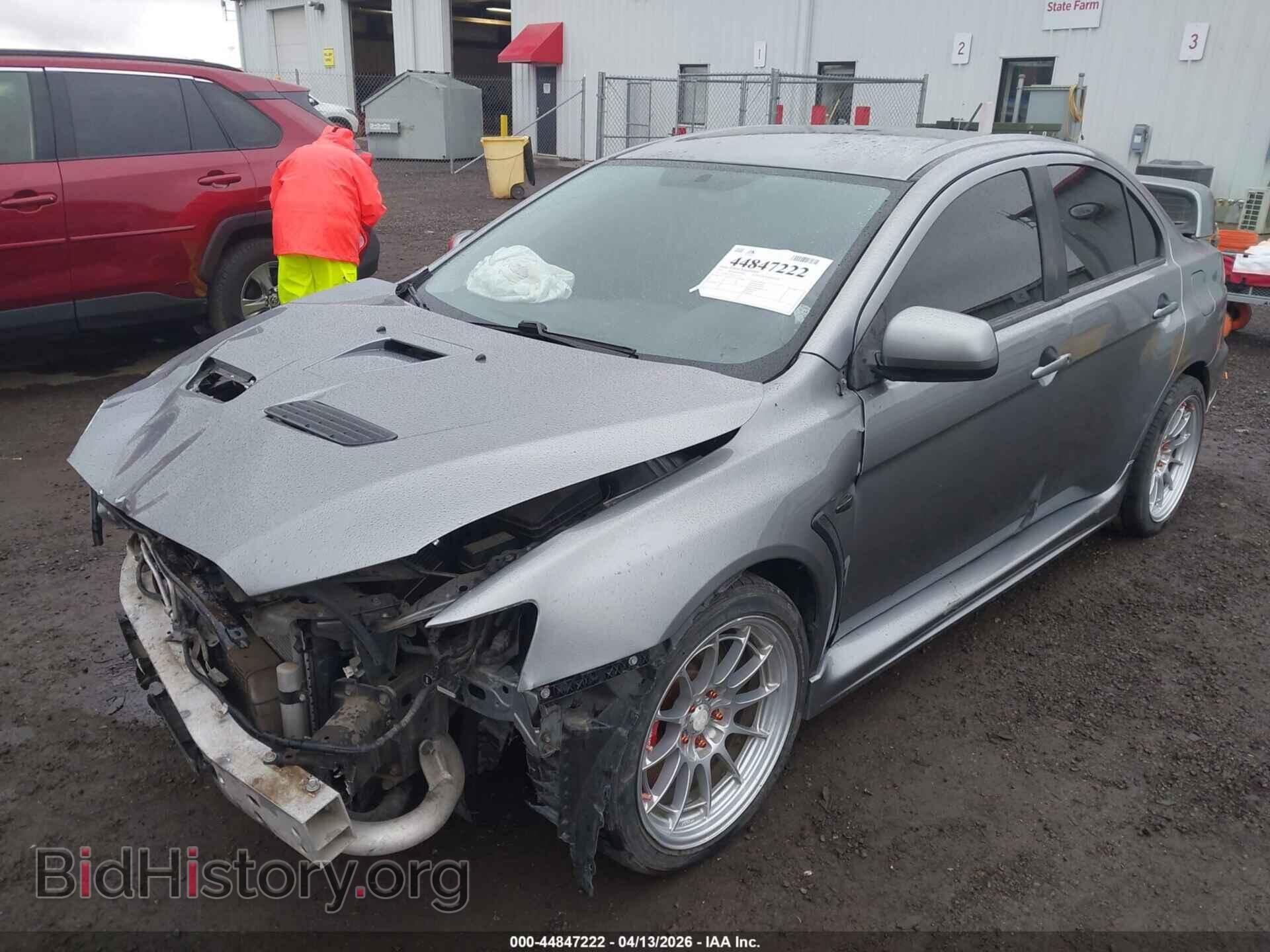 2013 MITSUBISHI LANCER EVOLUTION - VIN: JA32W8FV4DU012755 - Фото 2