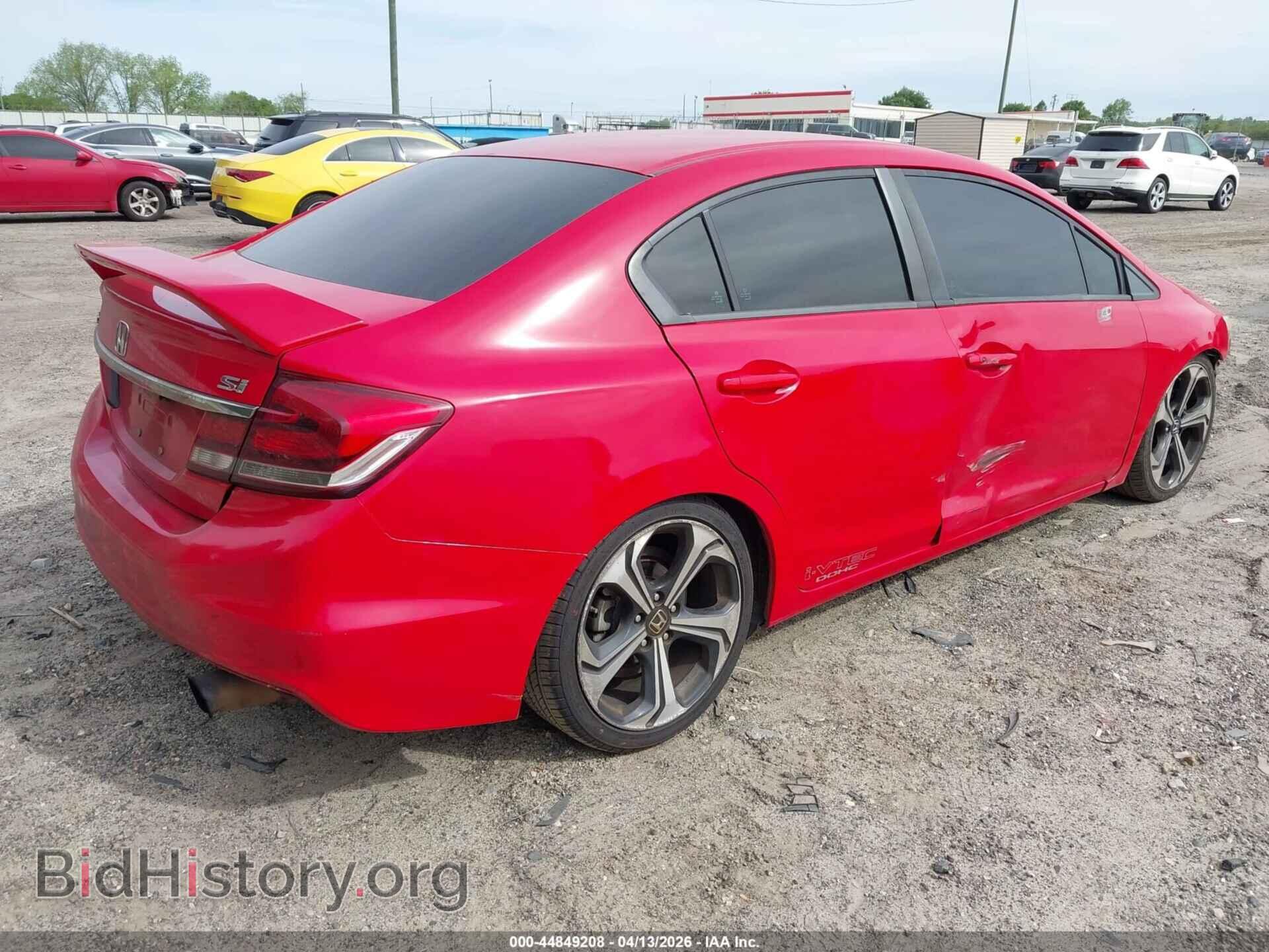 2015 HONDA CIVIC - VIN: 2HGFB6E56FH707413 - Фото 4